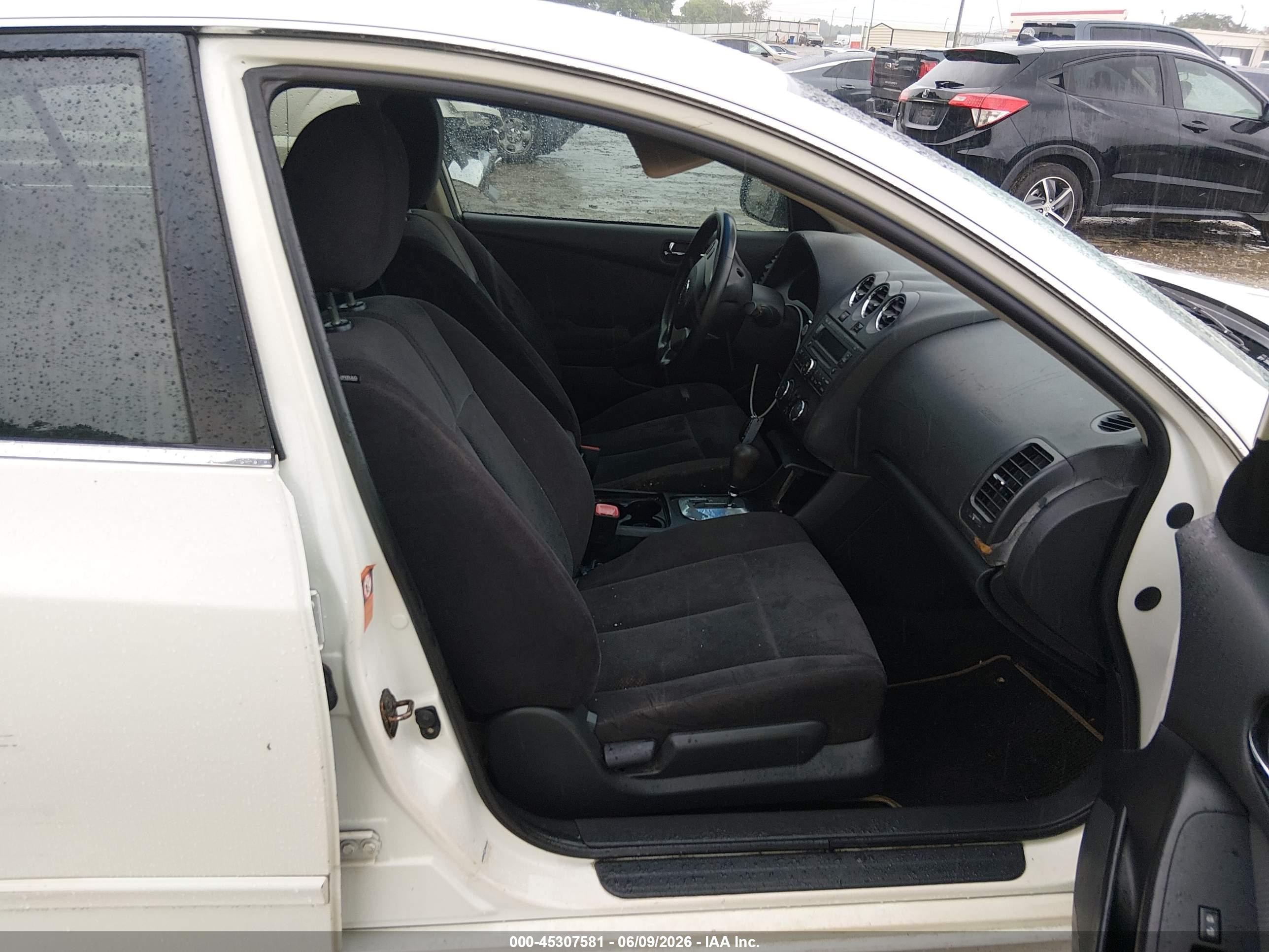 2009 Nissan Altima 2.5 S White vin: 1N4AL21E79N532627