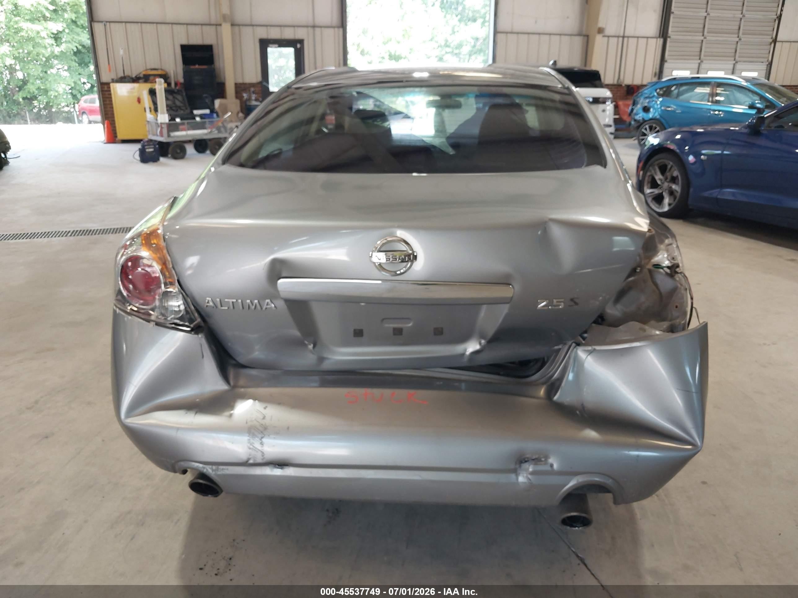 2009 Nissan Altima 2.5 S Gray vin: 1N4AL21E79N535981