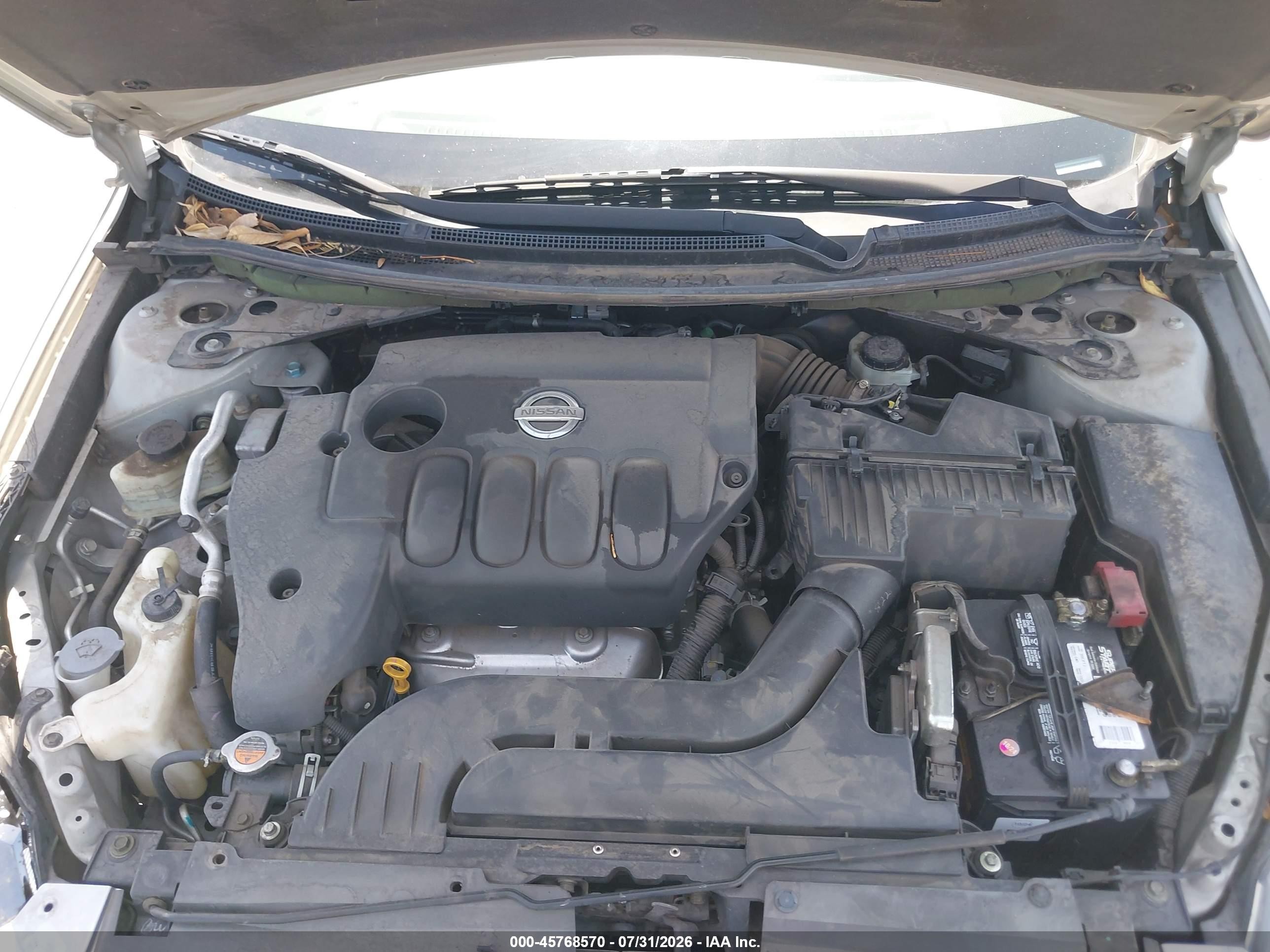 2007 Nissan Altima 2.5 S Silver vin: 1N4AL21E87C108804