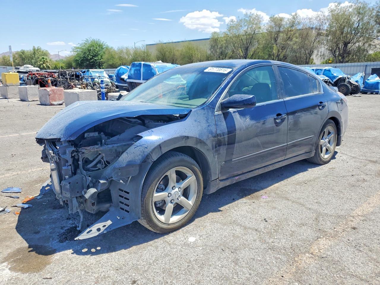 2007 Nissan Altima 2.5 Blue vin: 1N4AL21E87C110794