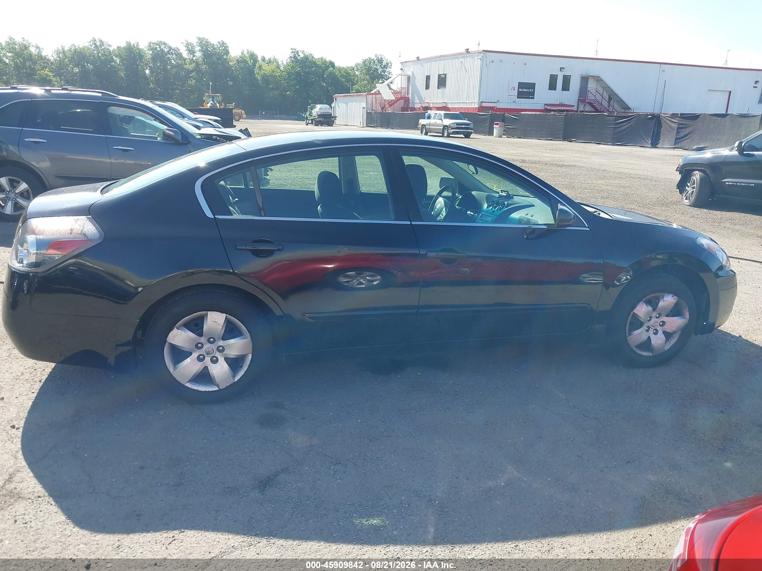 2008 Nissan Altima 2.5 S Black vin: 1N4AL21E88C112210