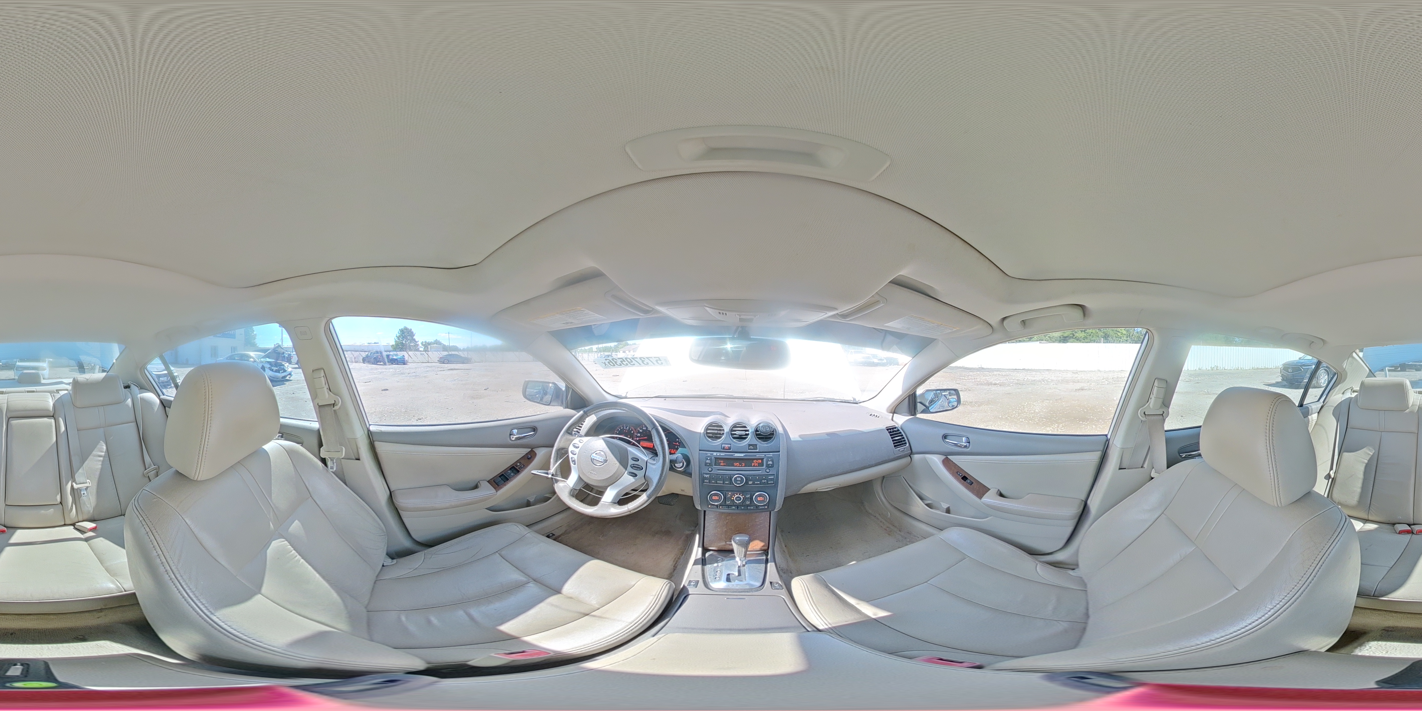 2008 Nissan Altima 2.5 White vin: 1N4AL21E88C217829