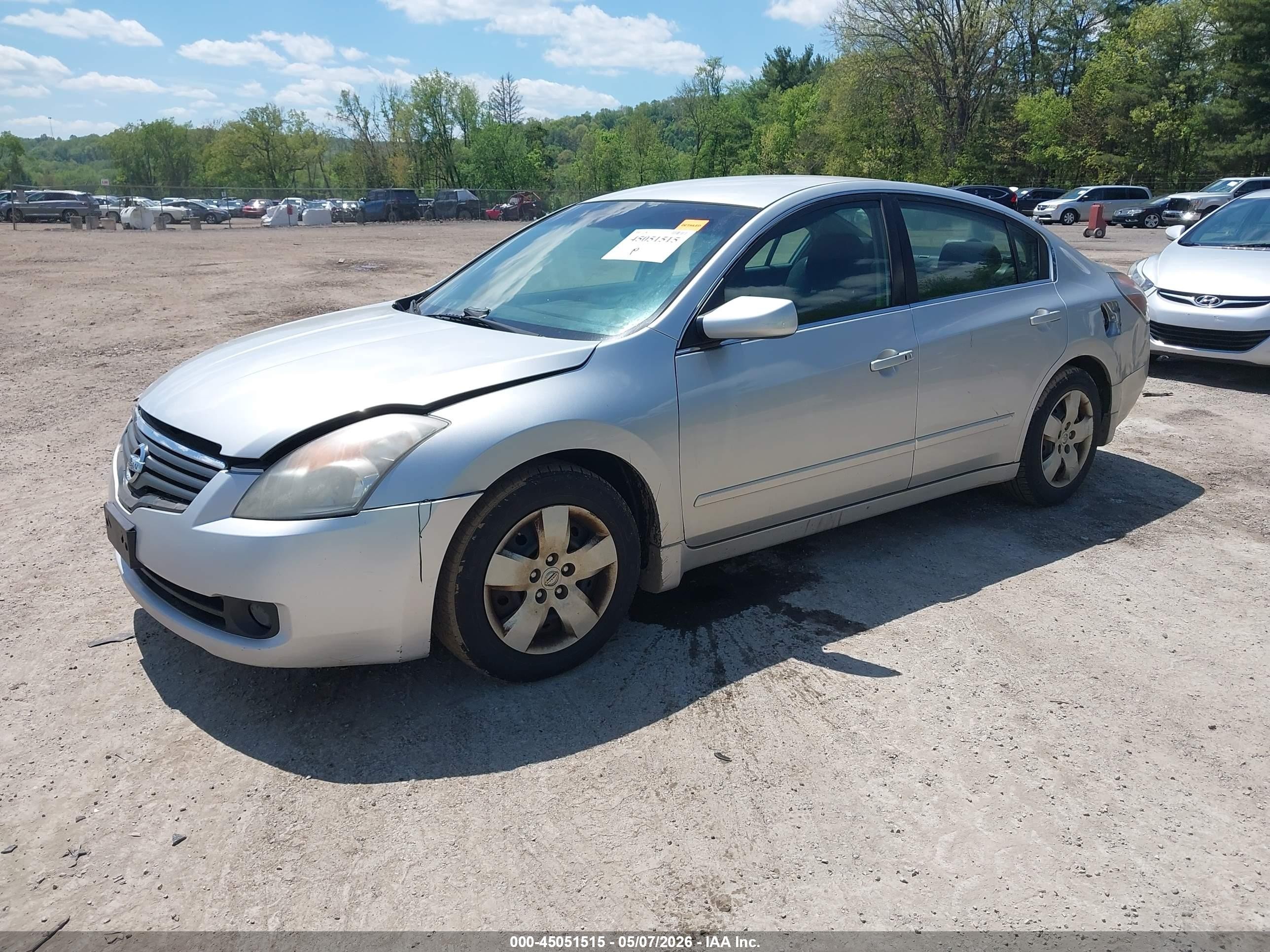 2008 Nissan Altima 2.5 S Серебряный vin: 1N4AL21E88C272071