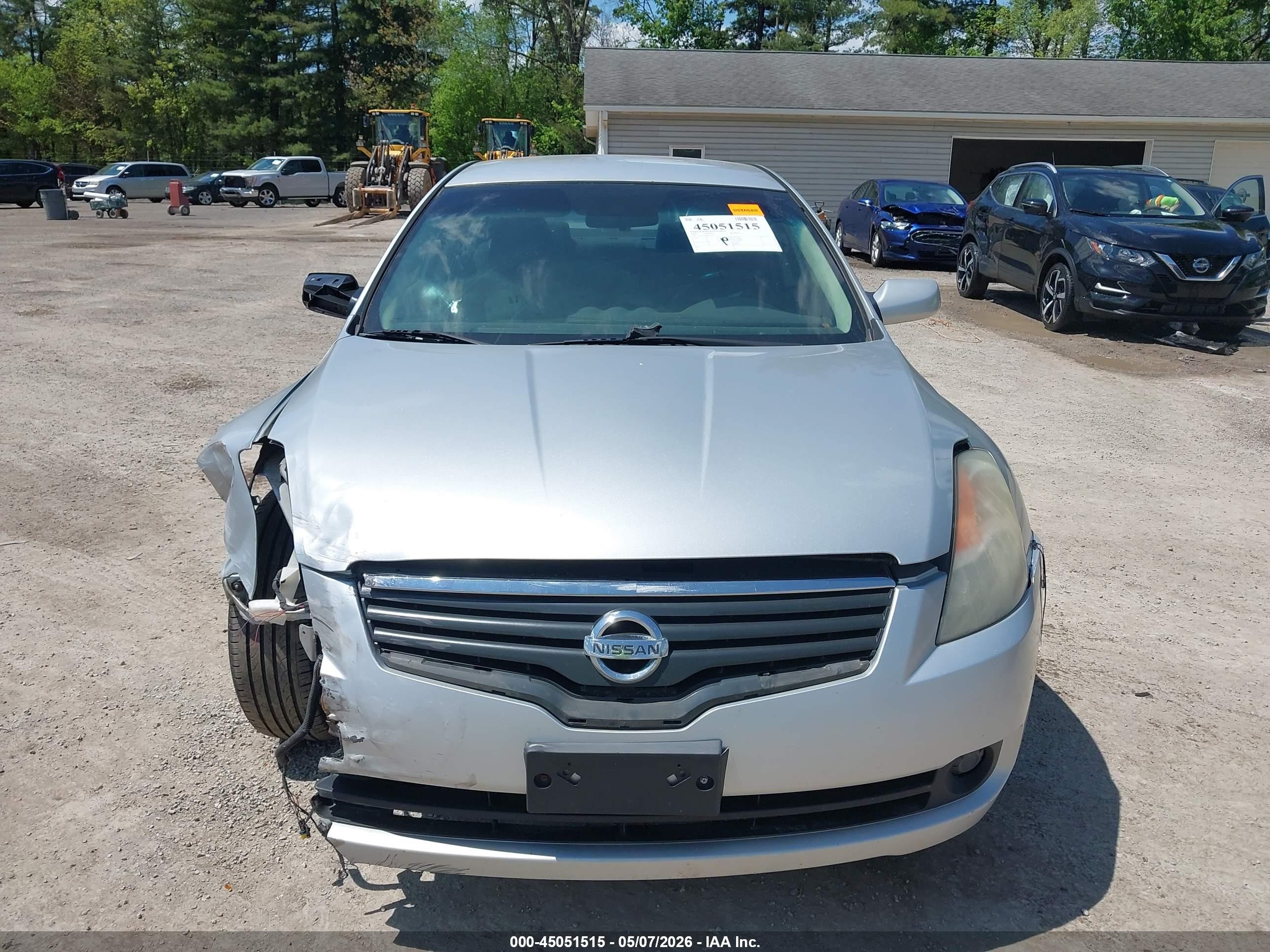 2008 Nissan Altima 2.5 S Серебряный vin: 1N4AL21E88C272071