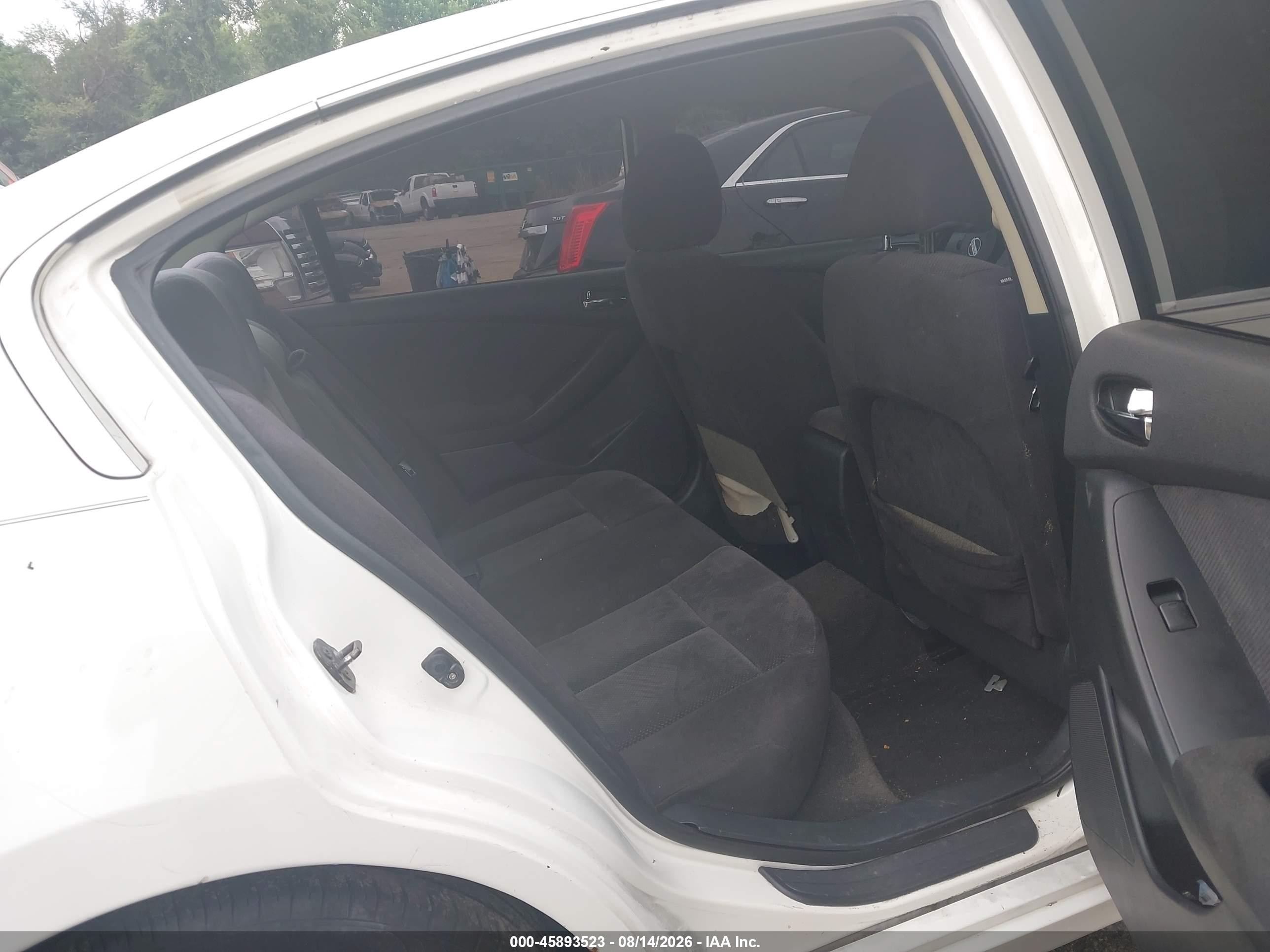 2008 Nissan Altima 2.5 S White vin: 1N4AL21E88C274645