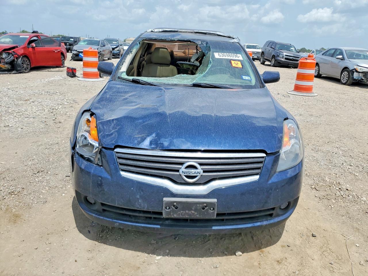 2008 Nissan Altima 2.5 Blue vin: 1N4AL21E88N410891