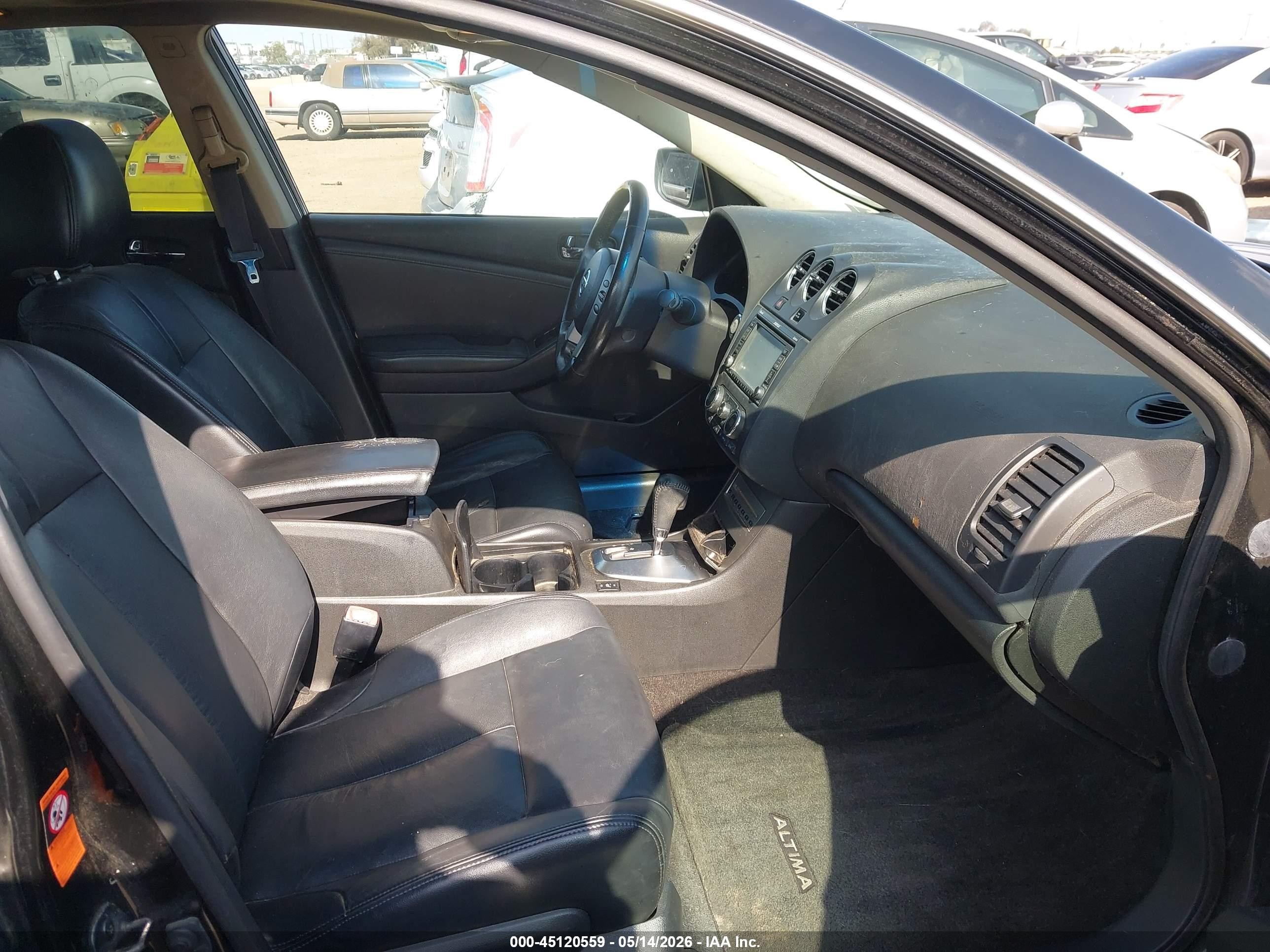 2008 Nissan Altima 2.5 S Black vin: 1N4AL21E88N434673