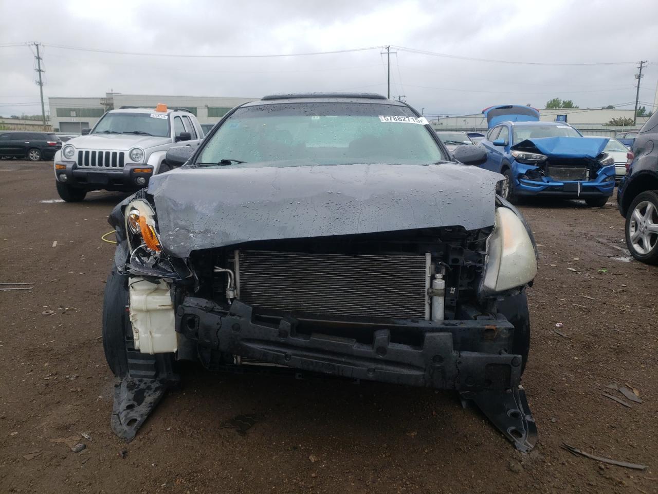 2008 Nissan Altima 2.5 Gray vin: 1N4AL21E88N447343