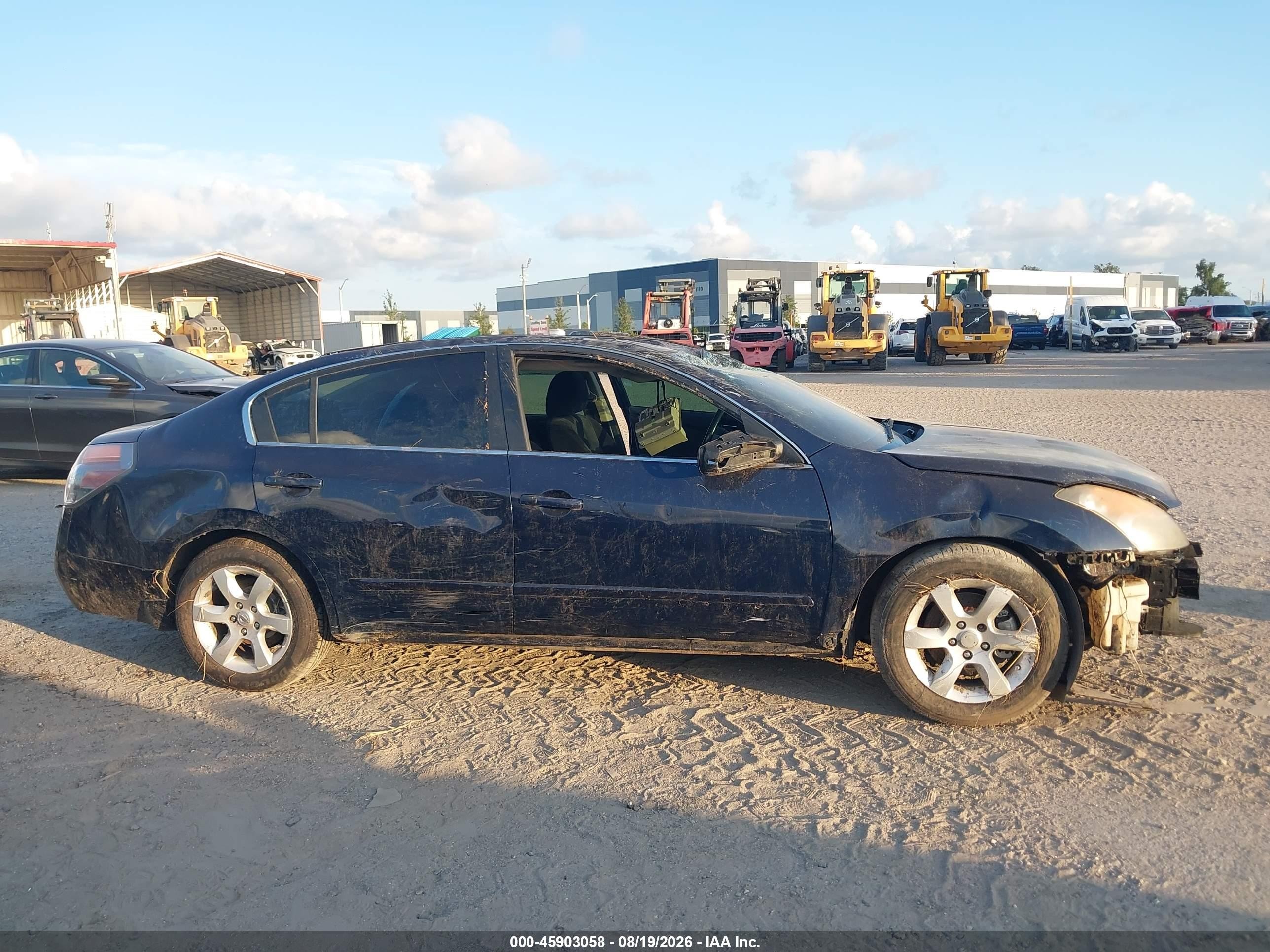 2008 Nissan Altima 2.5 S Blue vin: 1N4AL21E88N454163