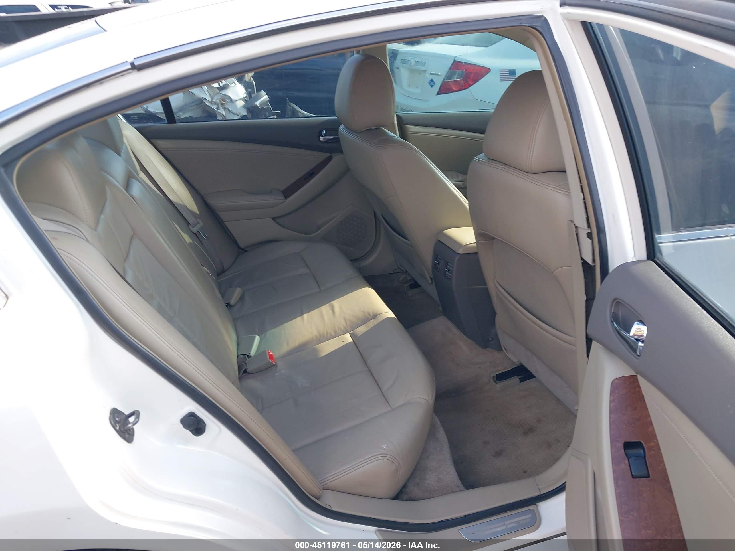 2008 Nissan Altima 2.5 S White vin: 1N4AL21E88N486014