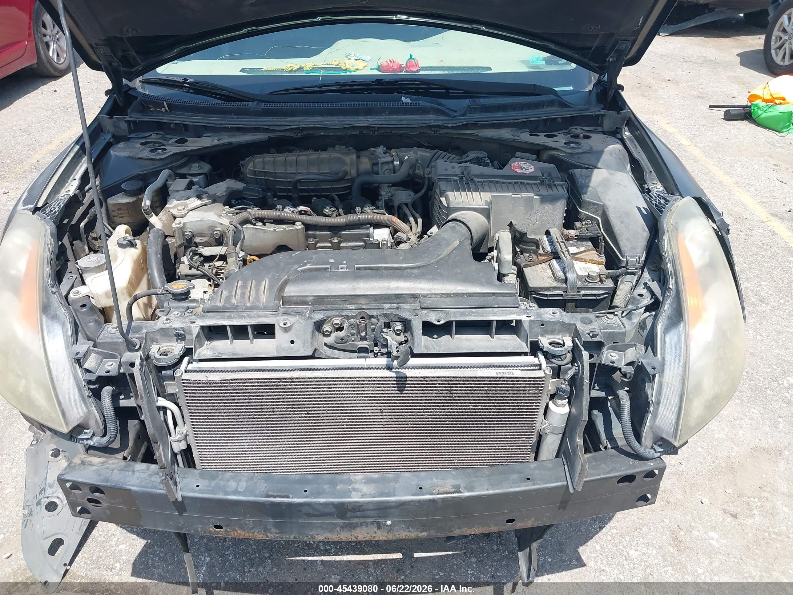 2008 Nissan Altima 2.5 S Black vin: 1N4AL21E88N498194