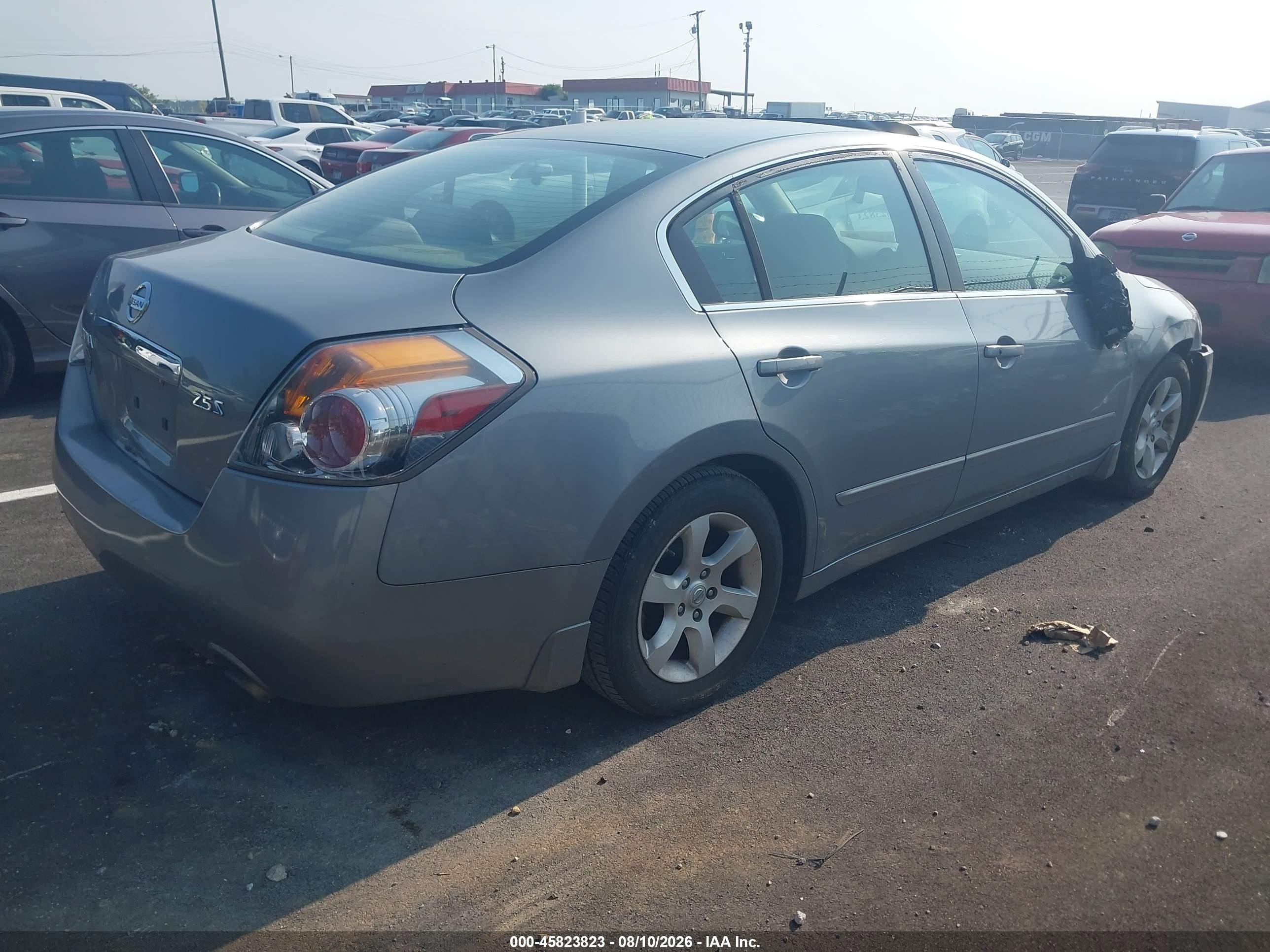 2008 Nissan Altima 2.5 S Серый vin: 1N4AL21E88N541982