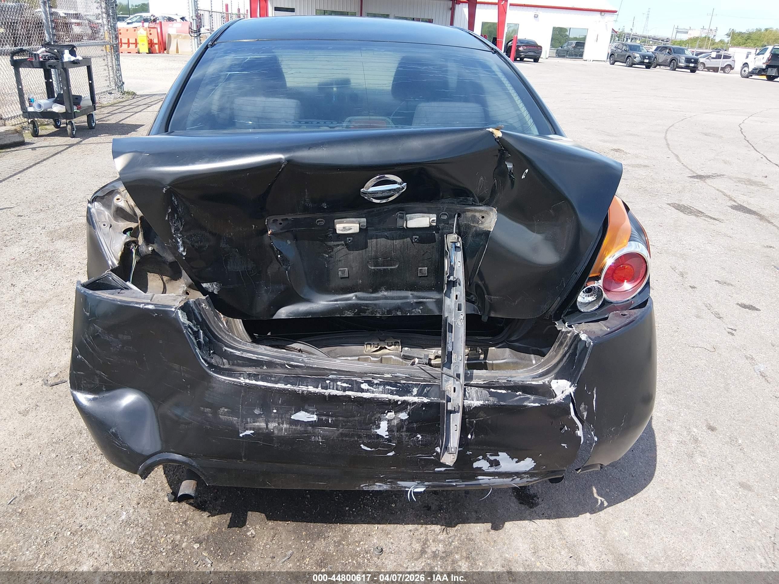 2008 Nissan Altima 2.5 S Черный vin: 1N4AL21E88N555042