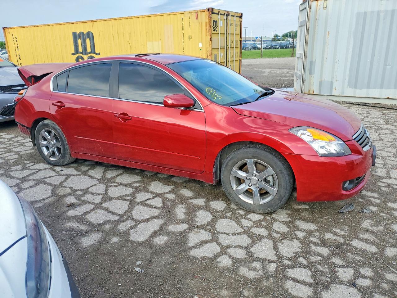 2009 Nissan Altima 2.5 Красный vin: 1N4AL21E89C133883
