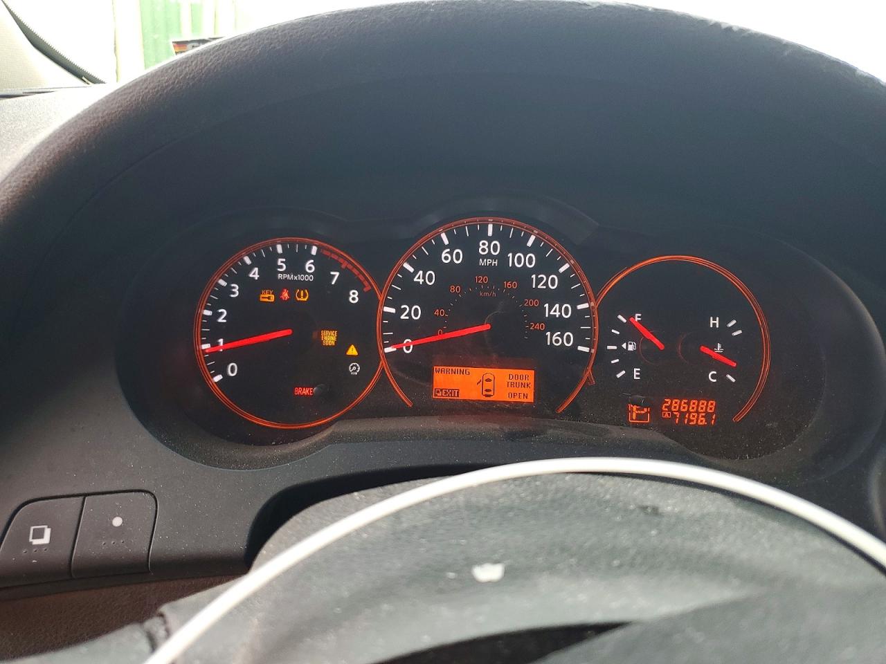2009 Nissan Altima 2.5 Красный vin: 1N4AL21E89C133883