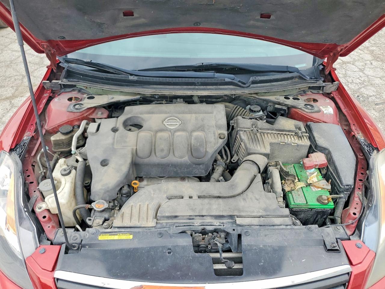 2009 Nissan Altima 2.5 Красный vin: 1N4AL21E89C133883