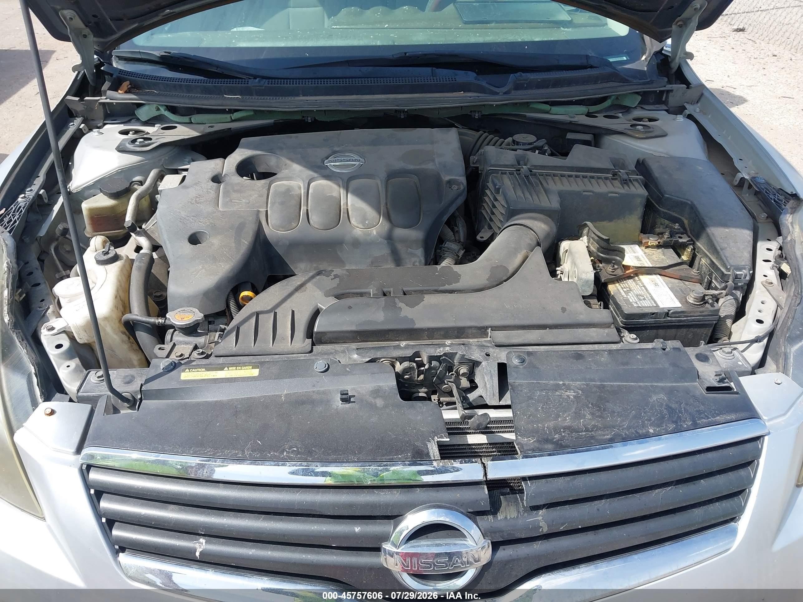 2009 Nissan Altima 2.5 S Silver vin: 1N4AL21E89C134290