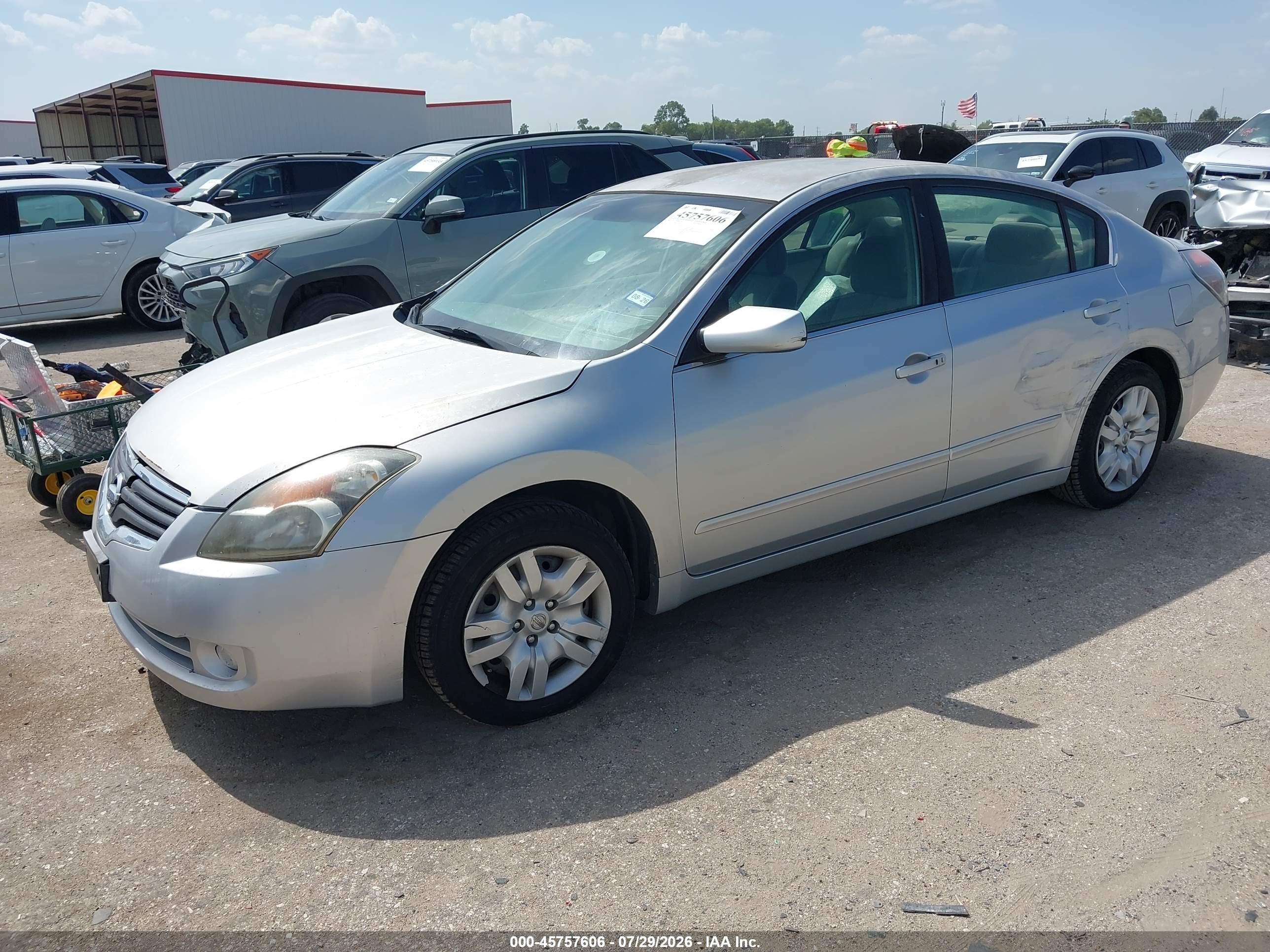 2009 Nissan Altima 2.5 S Silver vin: 1N4AL21E89C134290