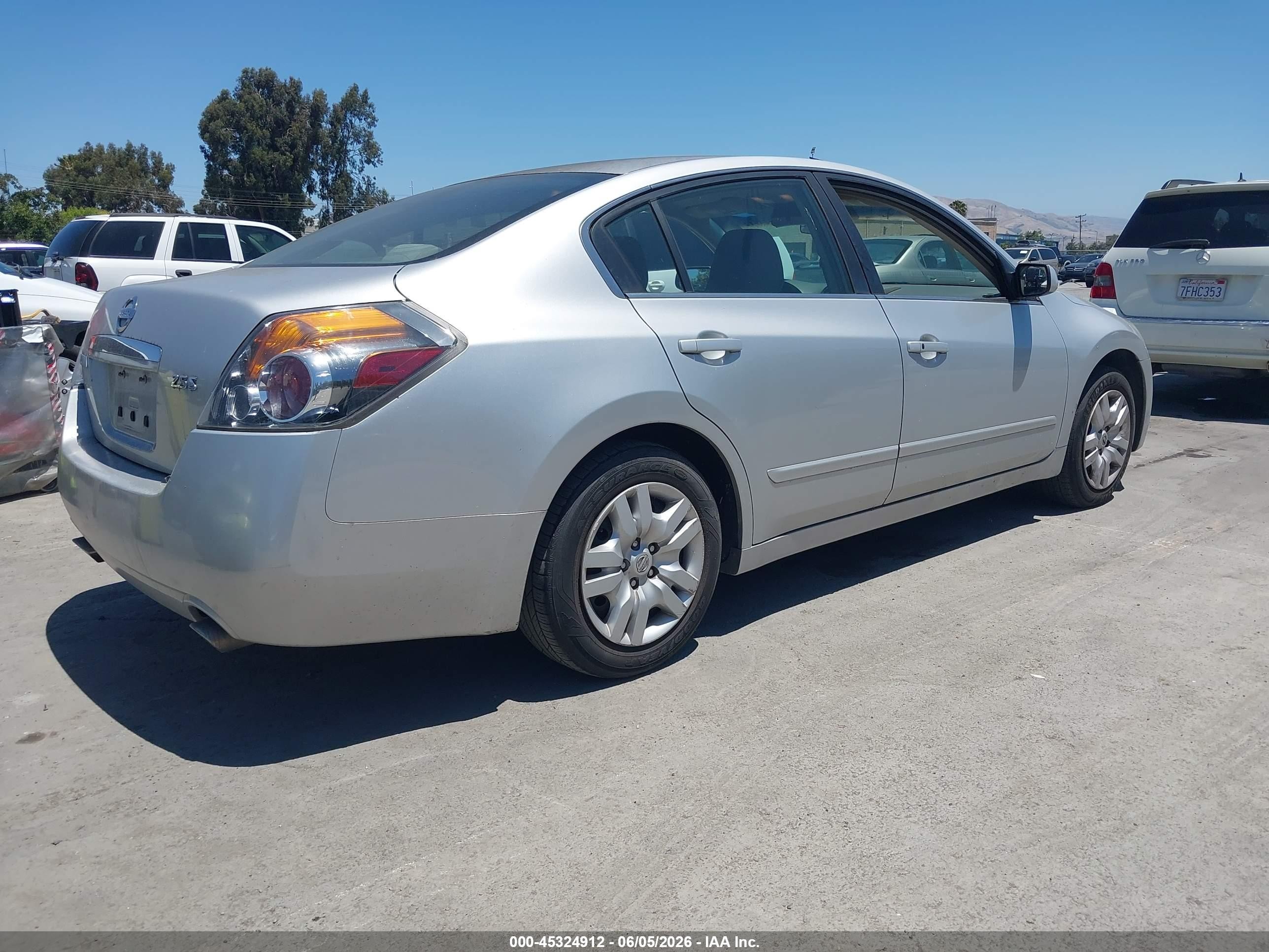 2009 Nissan Altima 2.5 S Gray vin: 1N4AL21E89C157472