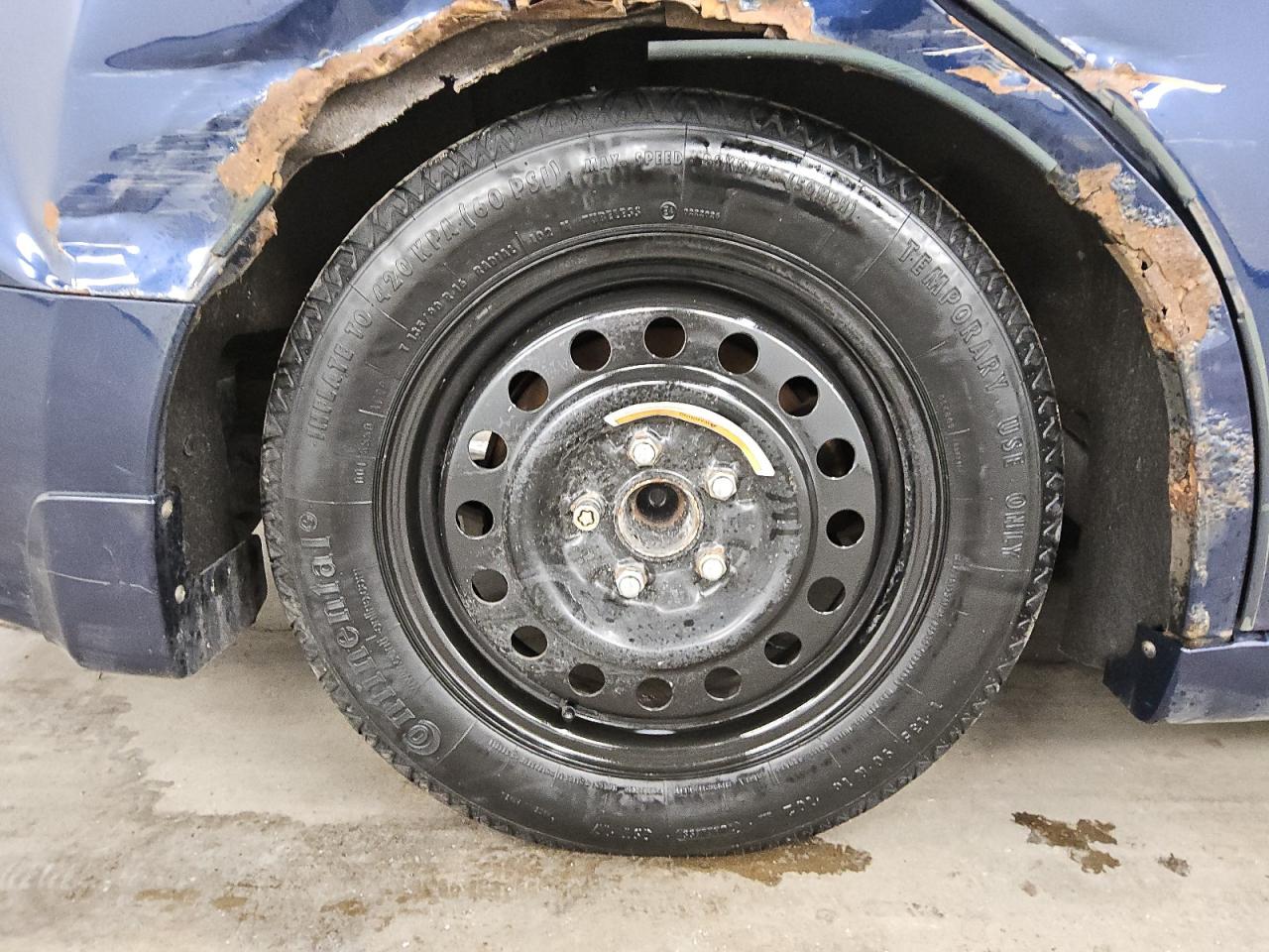 2009 Nissan Altima 2.5/2.5s Blue vin: 1N4AL21E89N403232 Damage: Right Rear Wheel, Mismatched, Replacement Required