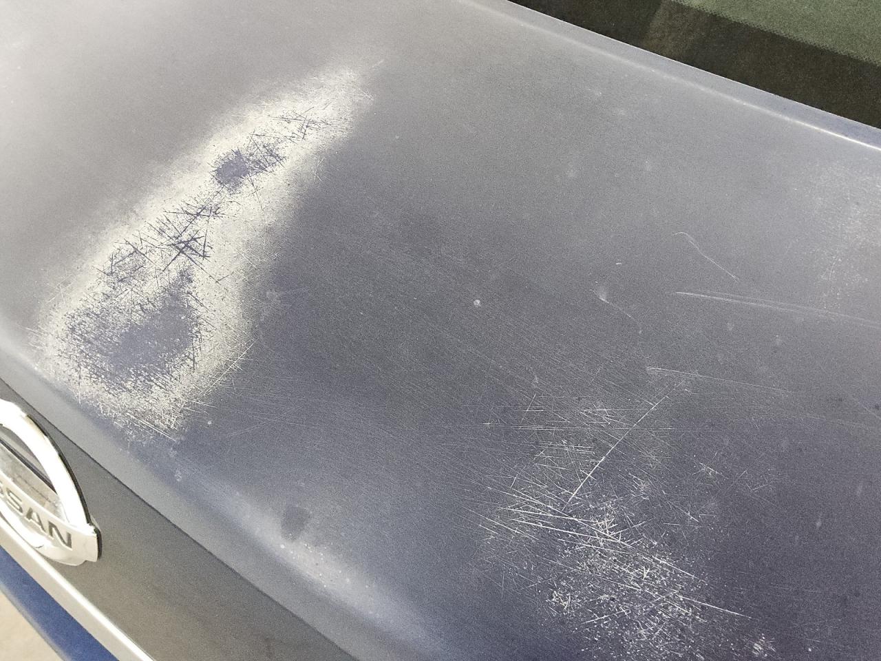 2009 Nissan Altima 2.5/2.5s Blue vin: 1N4AL21E89N403232 Damage: Deck Lid, Peeling, > 12 Inches
