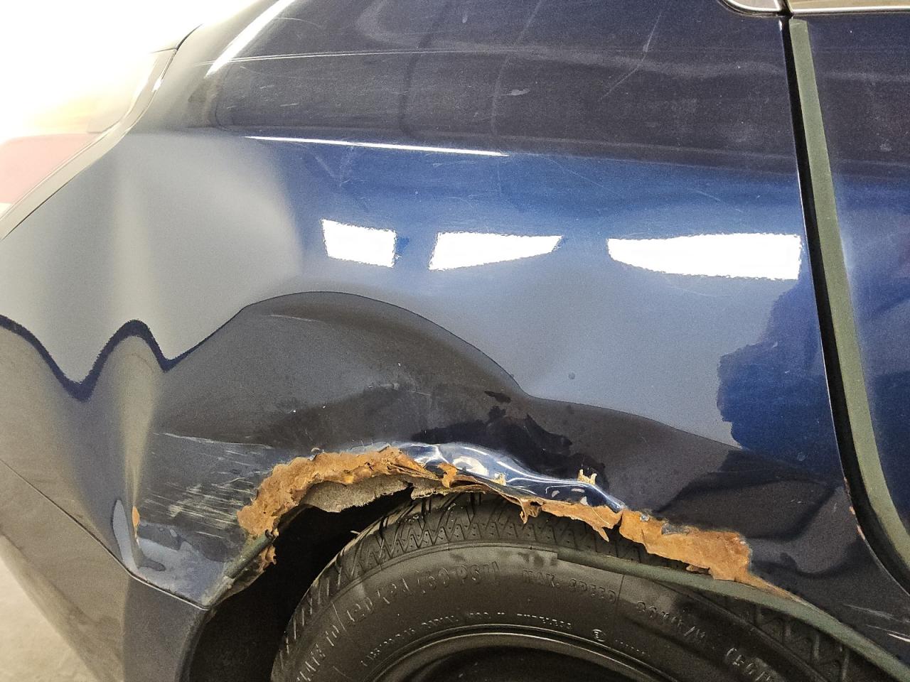 2009 Nissan Altima 2.5/2.5s Blue vin: 1N4AL21E89N403232 Damage: Right Rear Wheel Housing, Broken, Replacement Required
