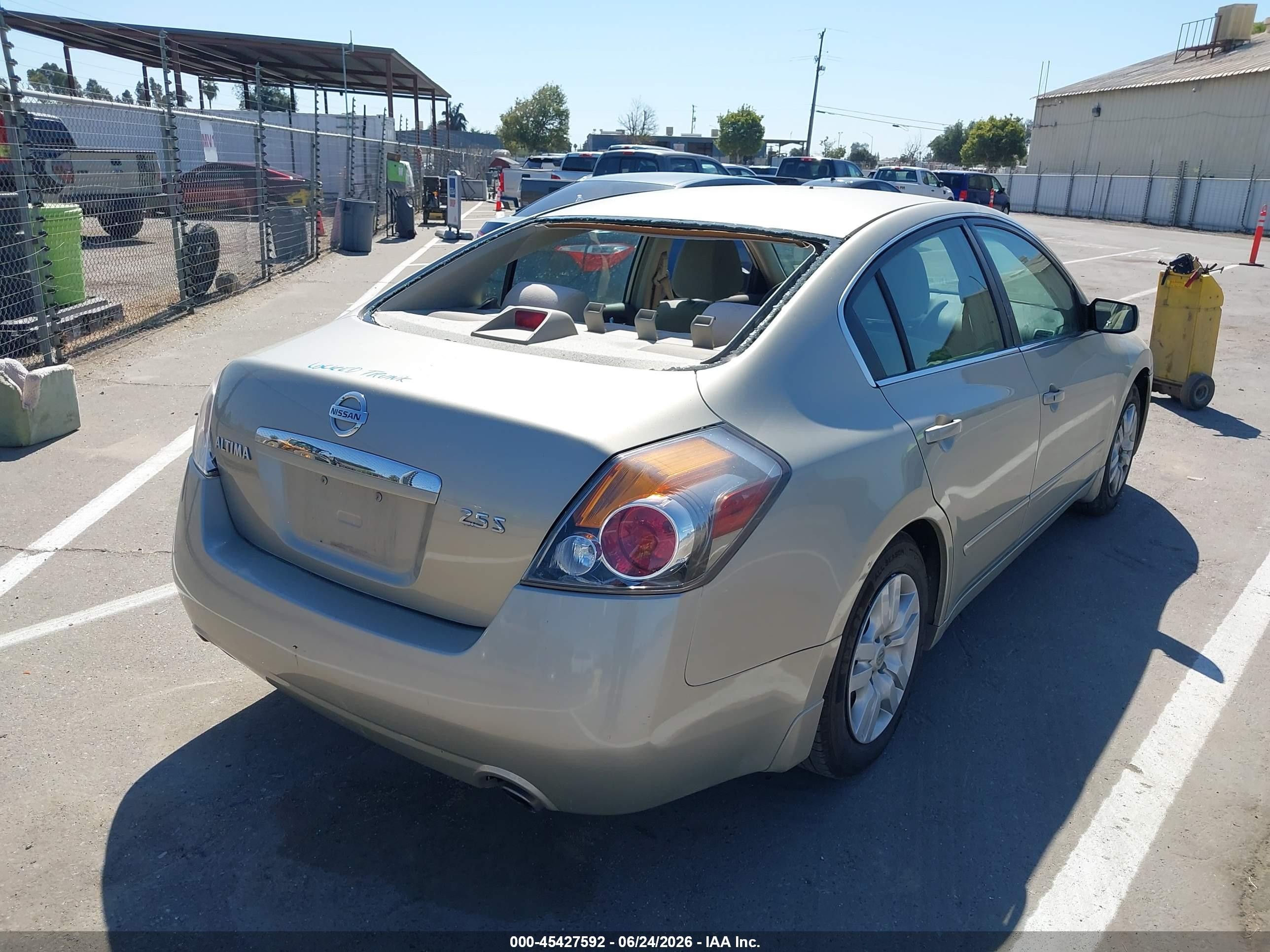 2009 Nissan Altima 2.5 S Gold vin: 1N4AL21E89N408141