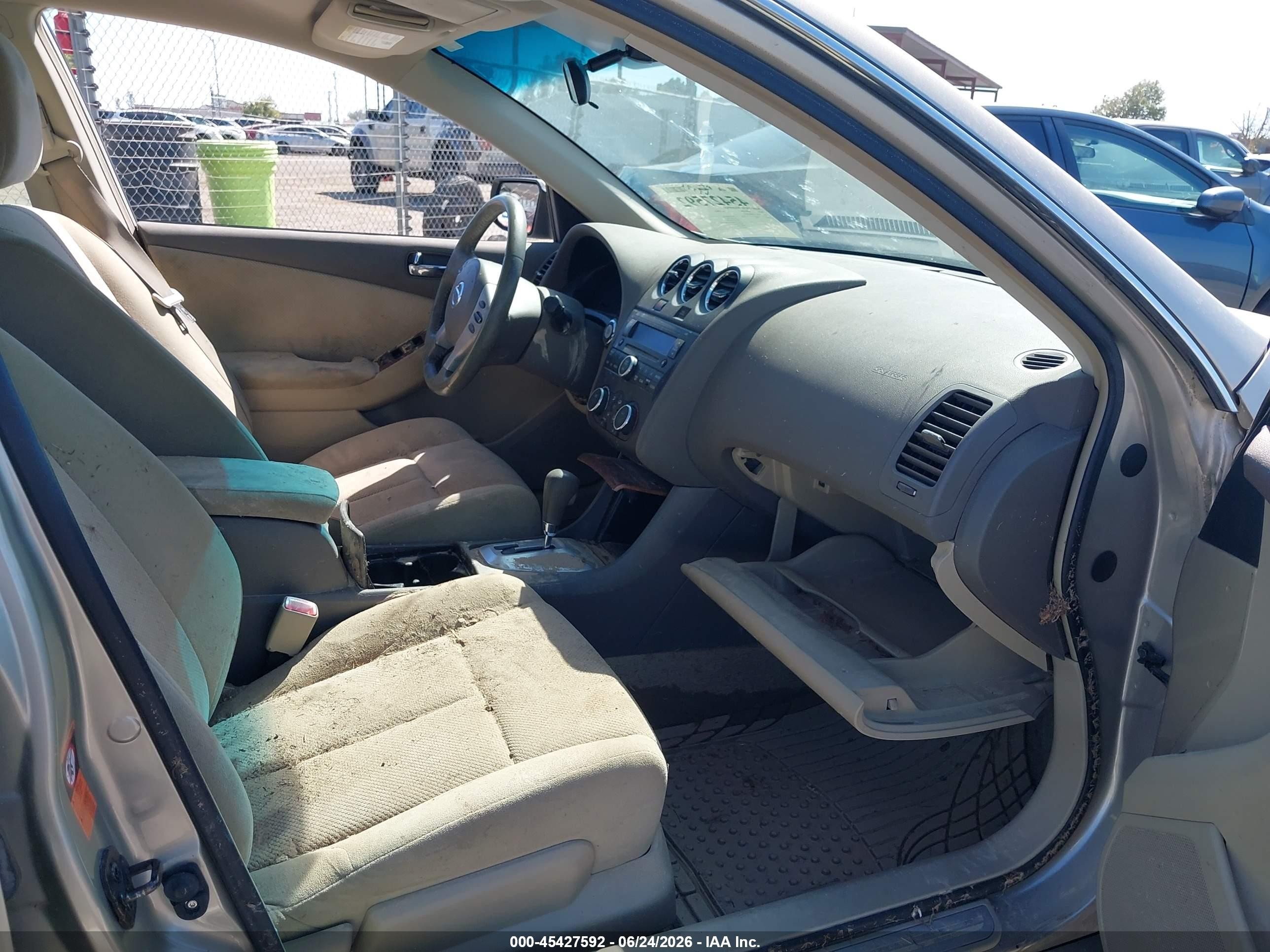 2009 Nissan Altima 2.5 S Gold vin: 1N4AL21E89N408141