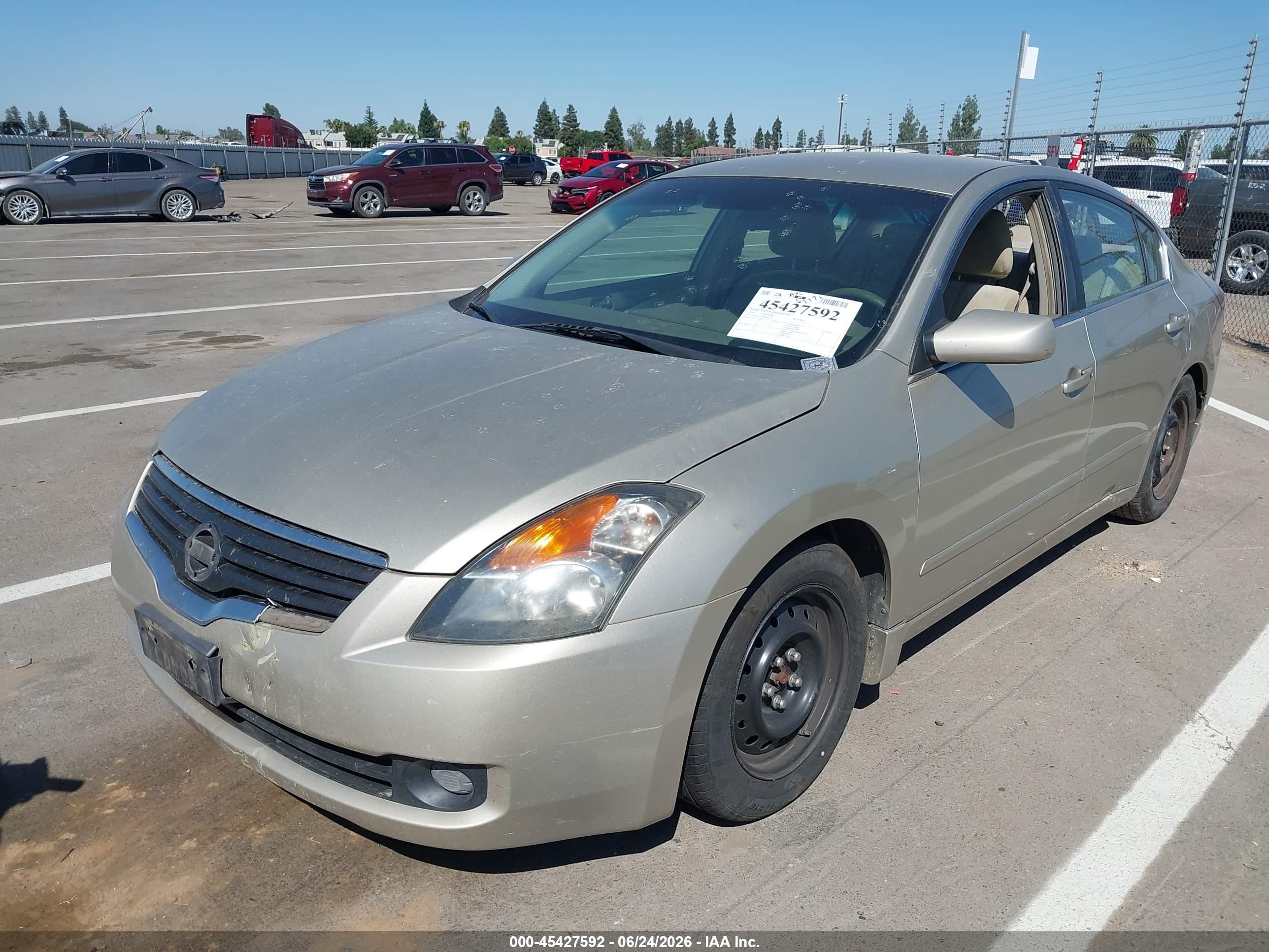 2009 Nissan Altima 2.5 S Gold vin: 1N4AL21E89N408141