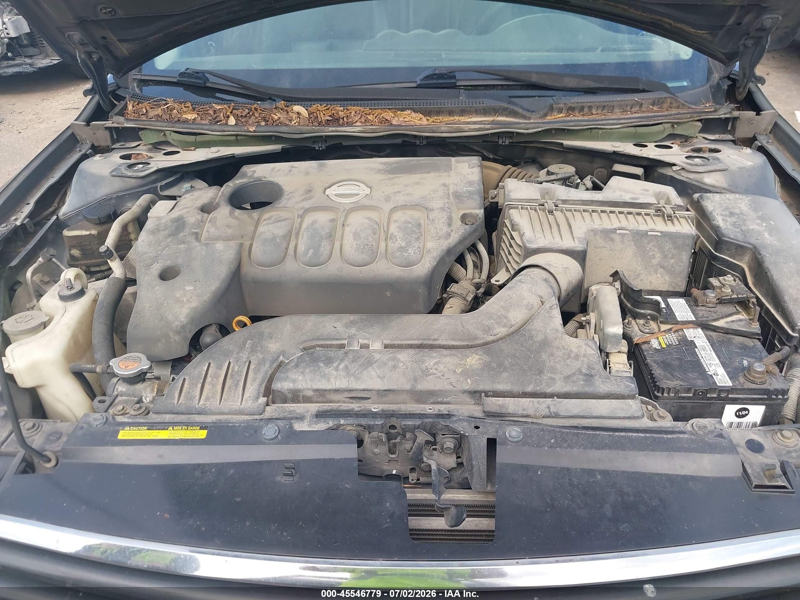 2009 Nissan Altima 2.5 S Серый vin: 1N4AL21E89N411038