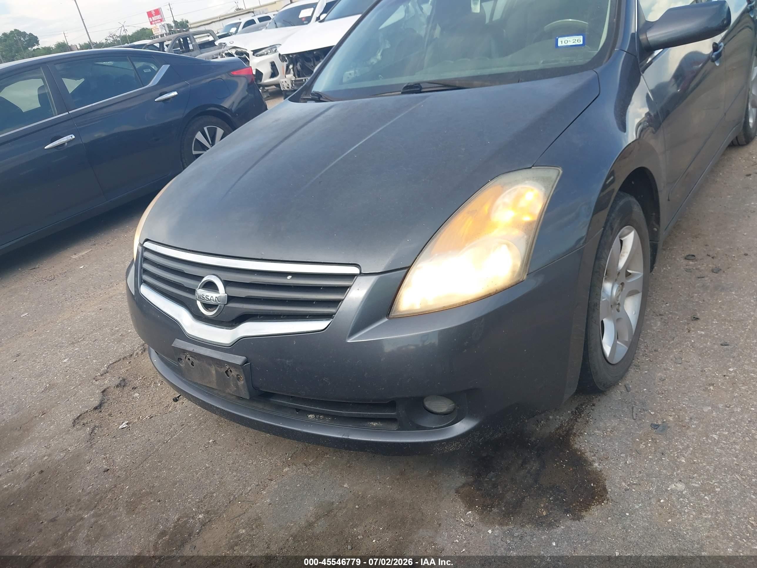 2009 Nissan Altima 2.5 S Серый vin: 1N4AL21E89N411038