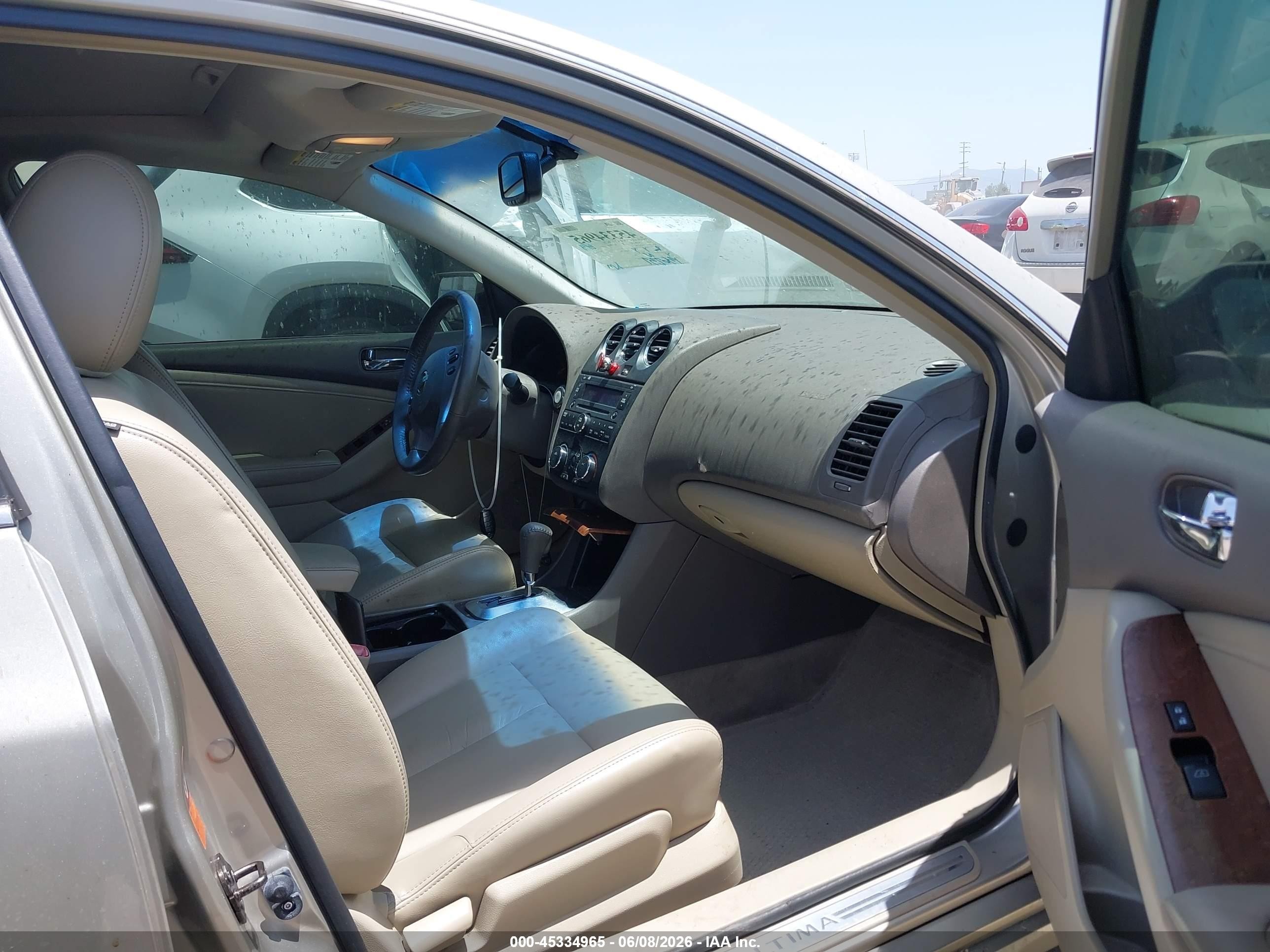 2009 Nissan Altima 2.5 S Бежевый vin: 1N4AL21E89N445044