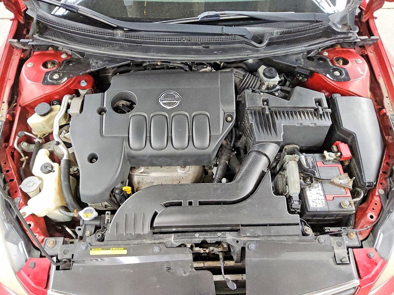 2009 Nissan Altima 2.5 Красный vin: 1N4AL21E89N445268