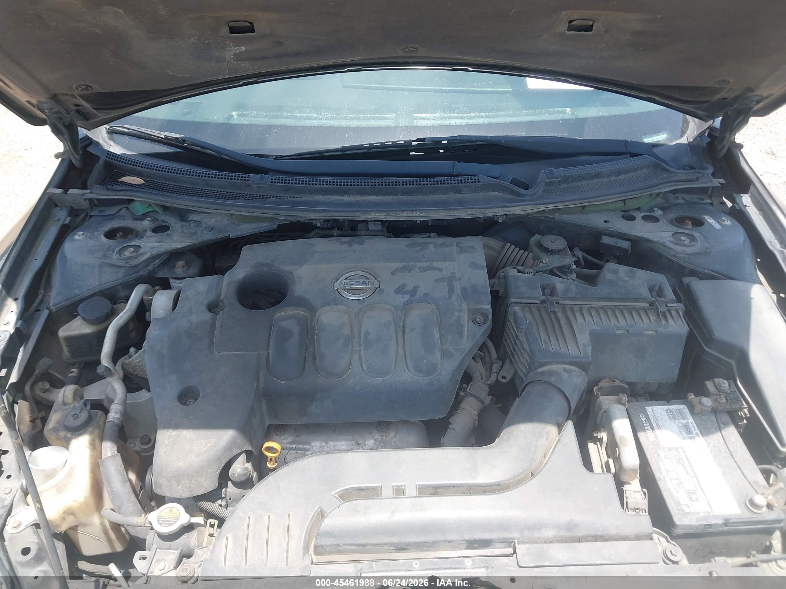 2009 Nissan Altima 2.5 S Black vin: 1N4AL21E89N451202