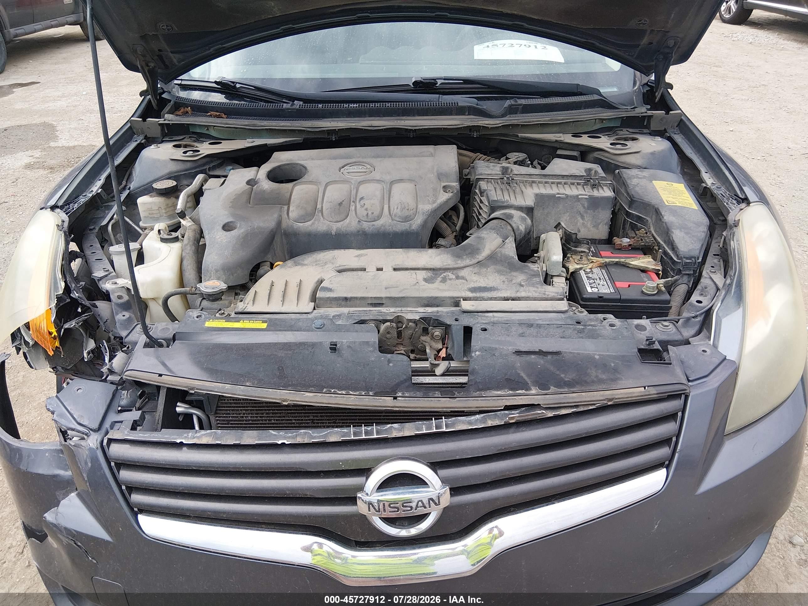2009 Nissan Altima 2.5 S Gray vin: 1N4AL21E89N457730