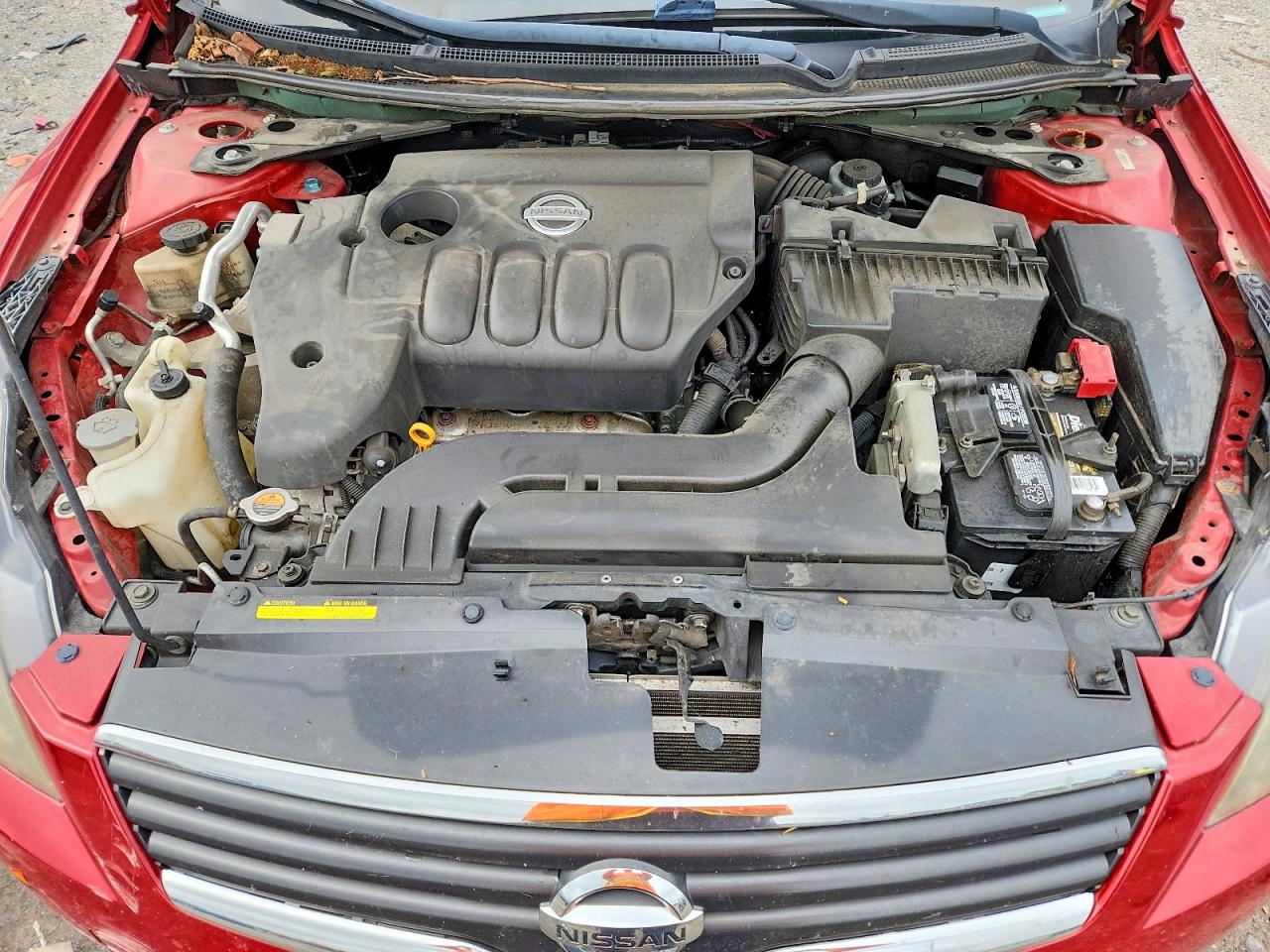 2009 Nissan Altima 2.5 Red vin: 1N4AL21E89N515870