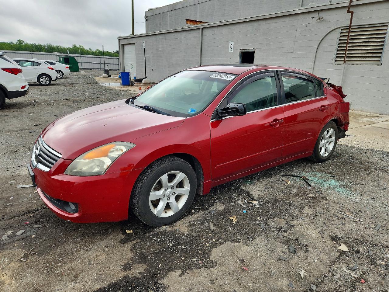 2009 Nissan Altima 2.5 Красный vin: 1N4AL21E89N515870