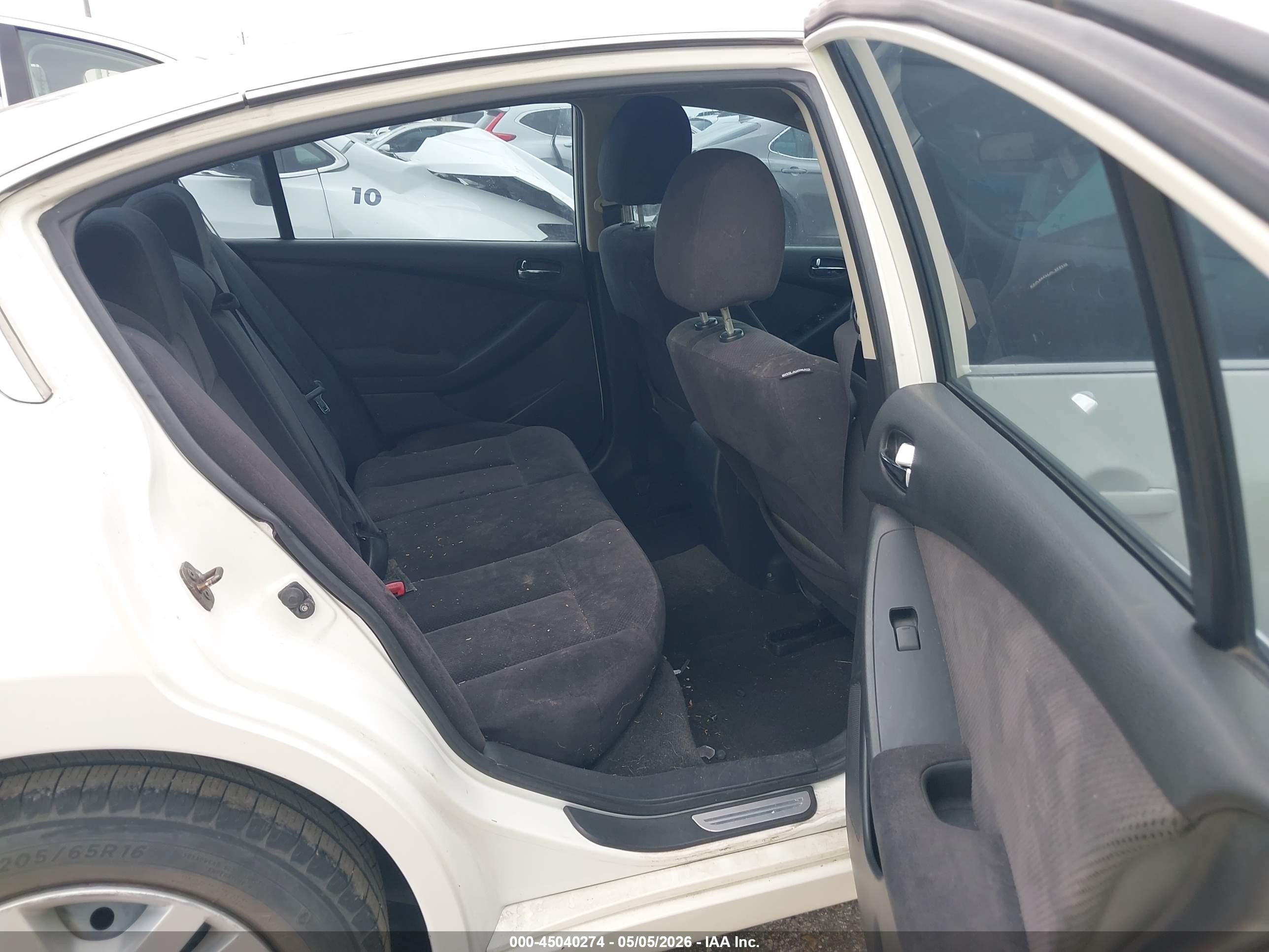 2009 Nissan Altima 2.5 S Белый vin: 1N4AL21E89N524522