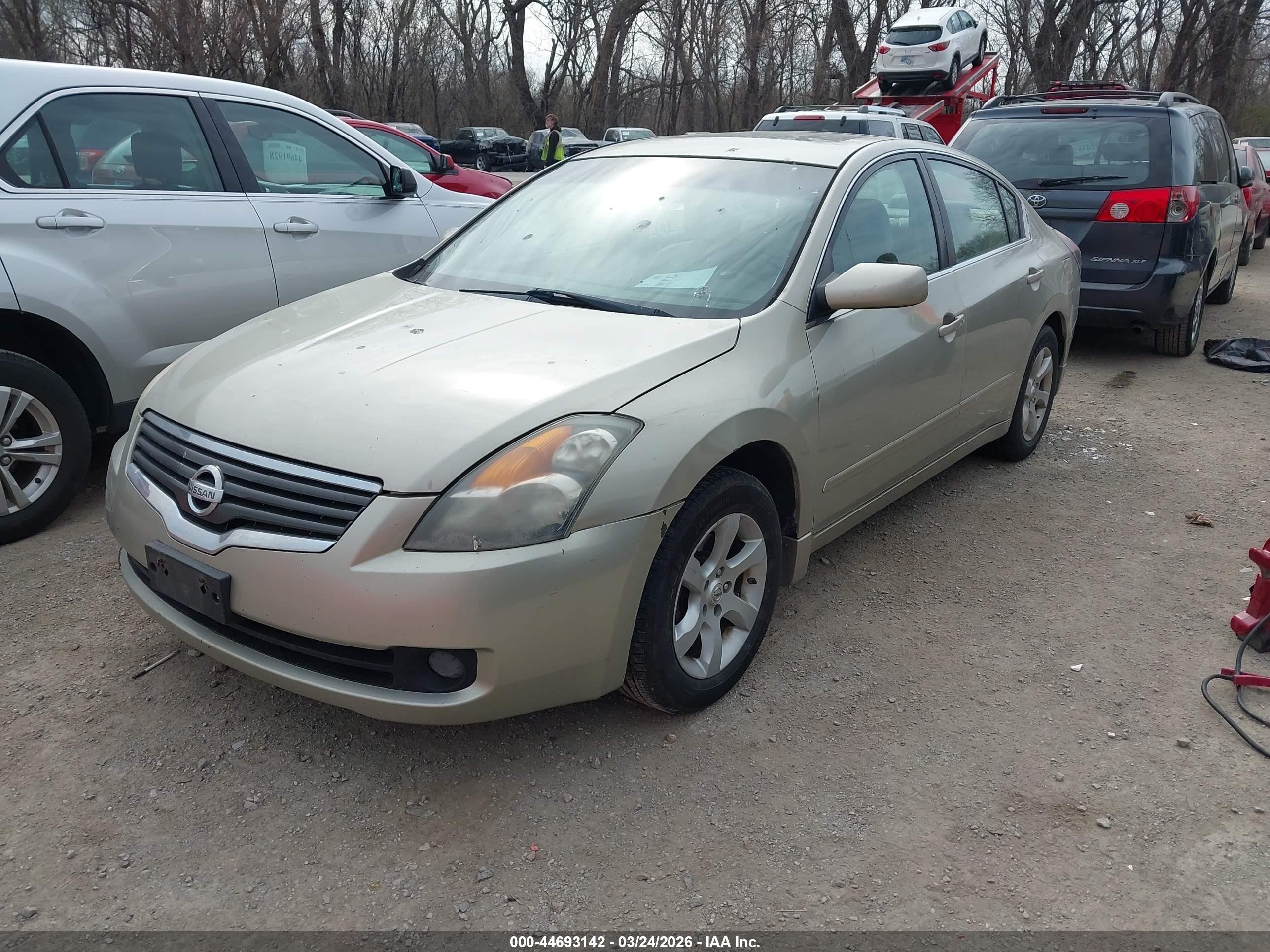 2009 Nissan Altima 2.5 S Золотой vin: 1N4AL21E89N534080