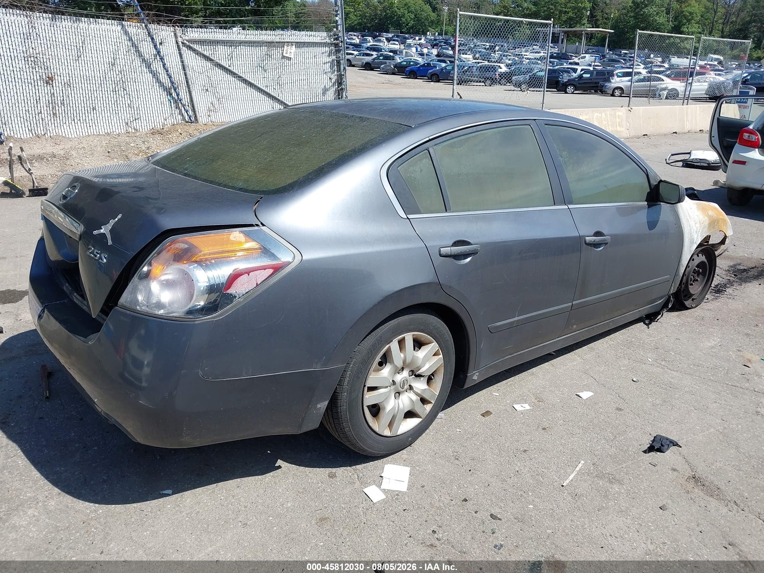 2009 Nissan Altima 2.5 S Black vin: 1N4AL21E89N548092