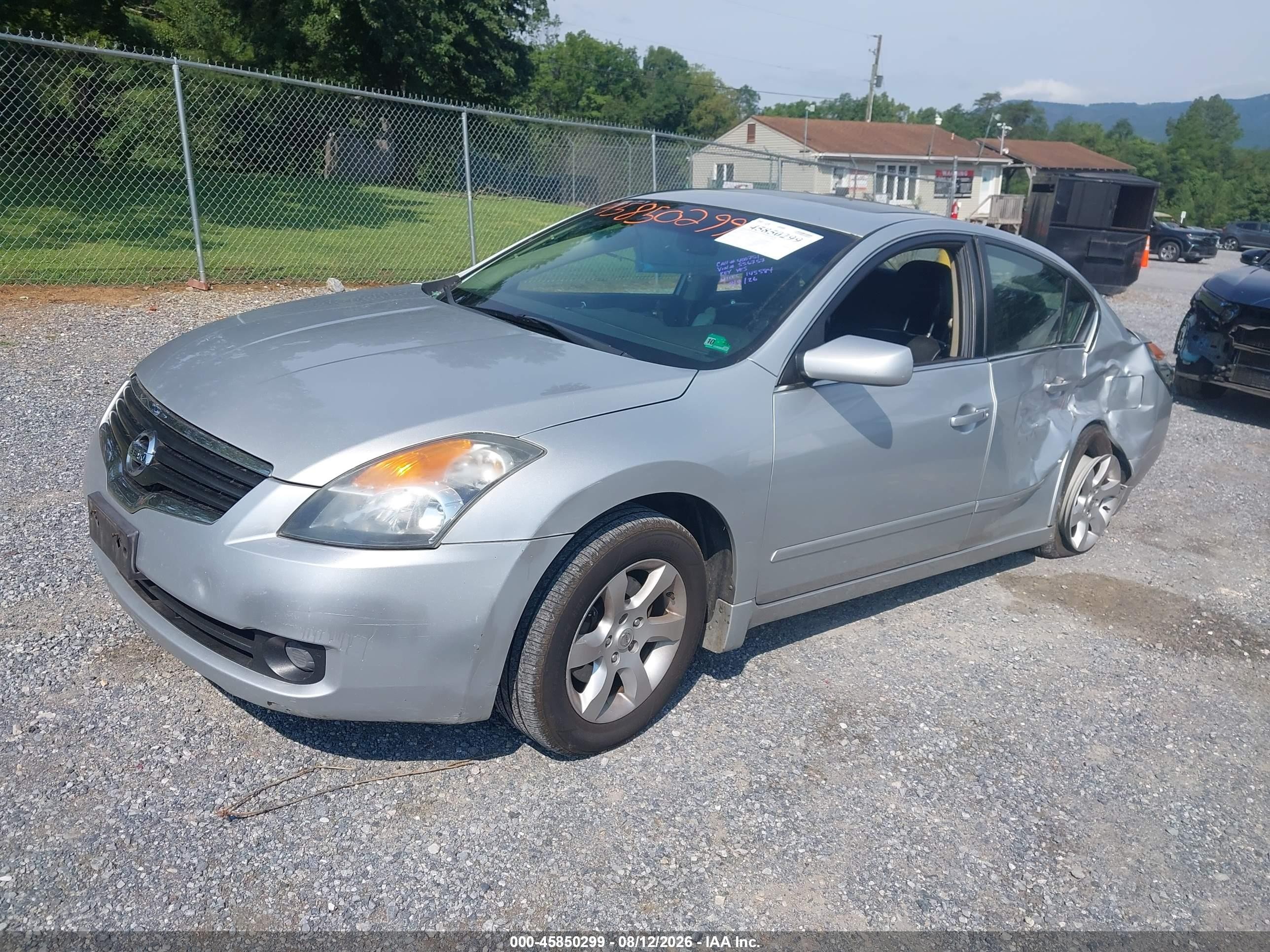 2009 Nissan Altima 2.5 S Серебряный vin: 1N4AL21E89N556757