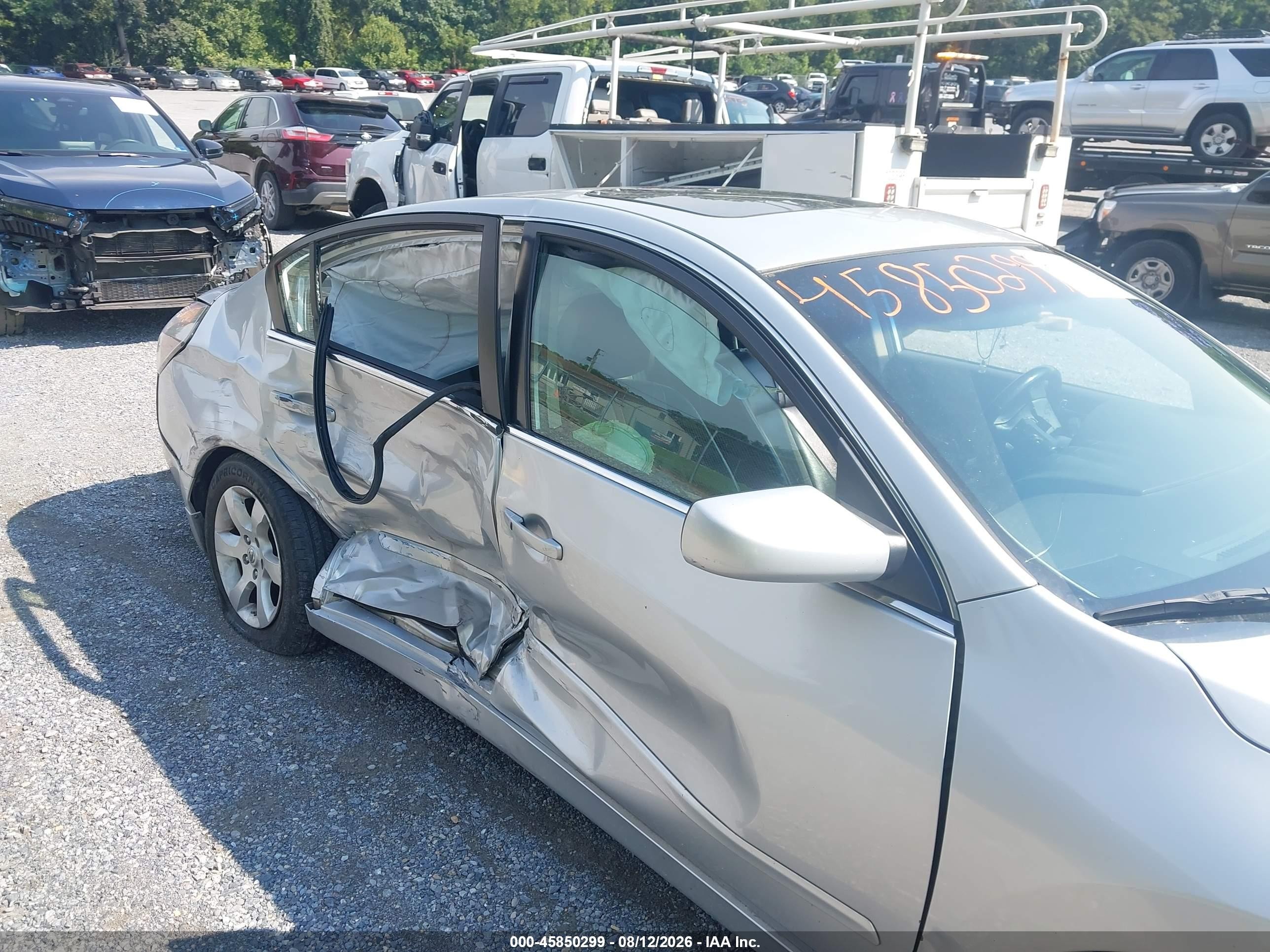 2009 Nissan Altima 2.5 S Серебряный vin: 1N4AL21E89N556757