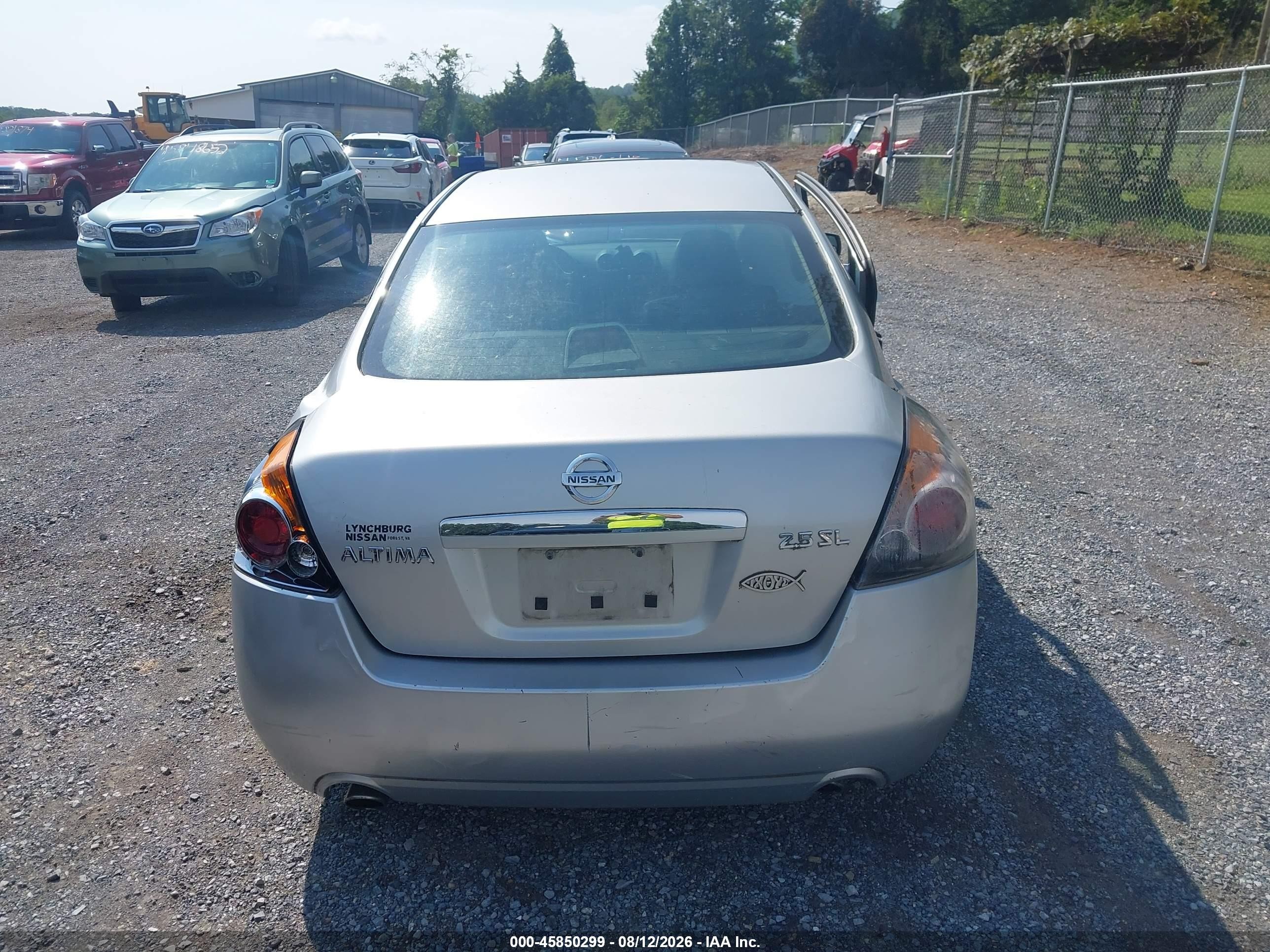 2009 Nissan Altima 2.5 S Серебряный vin: 1N4AL21E89N556757