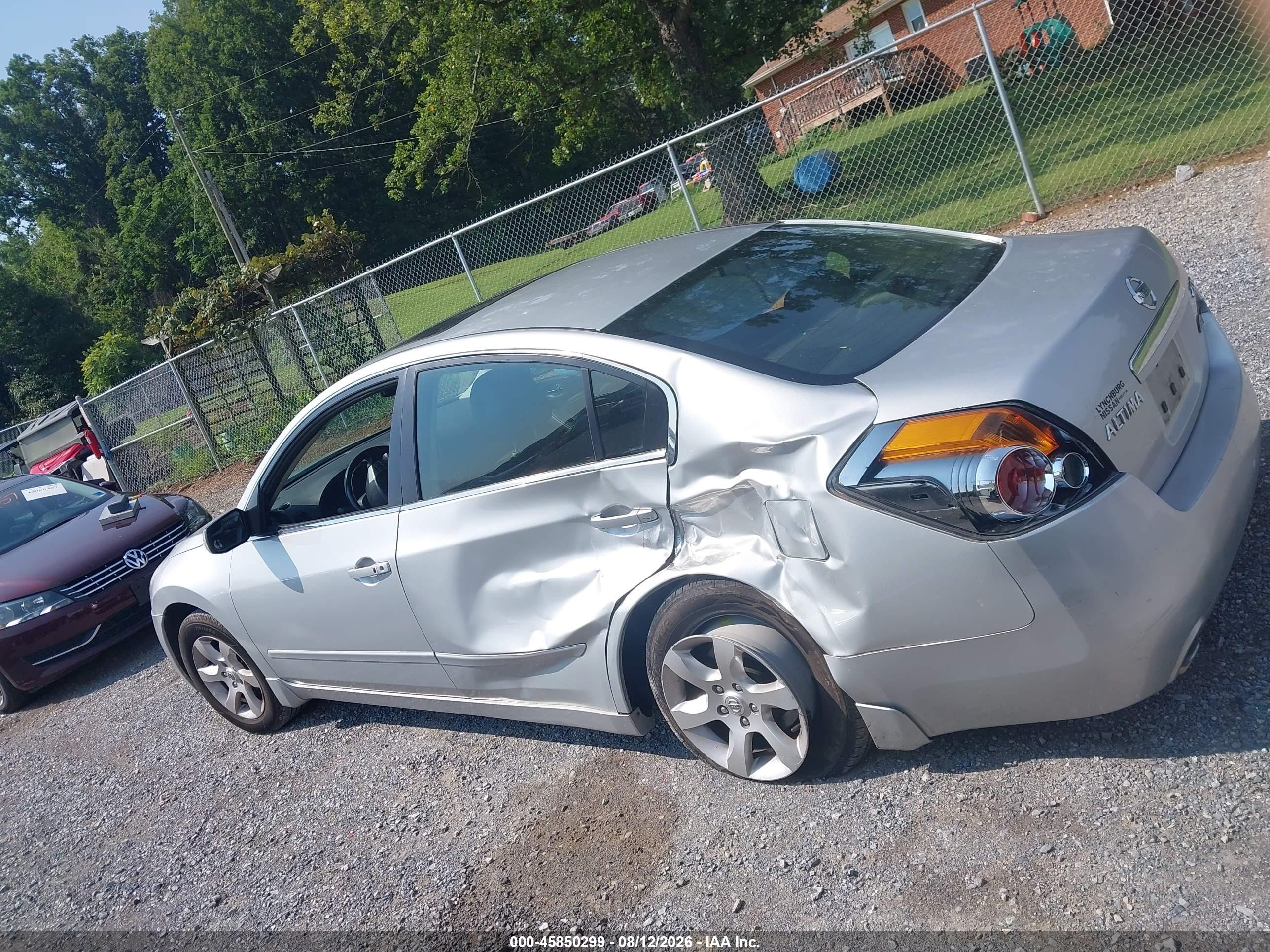 2009 Nissan Altima 2.5 S Серебряный vin: 1N4AL21E89N556757