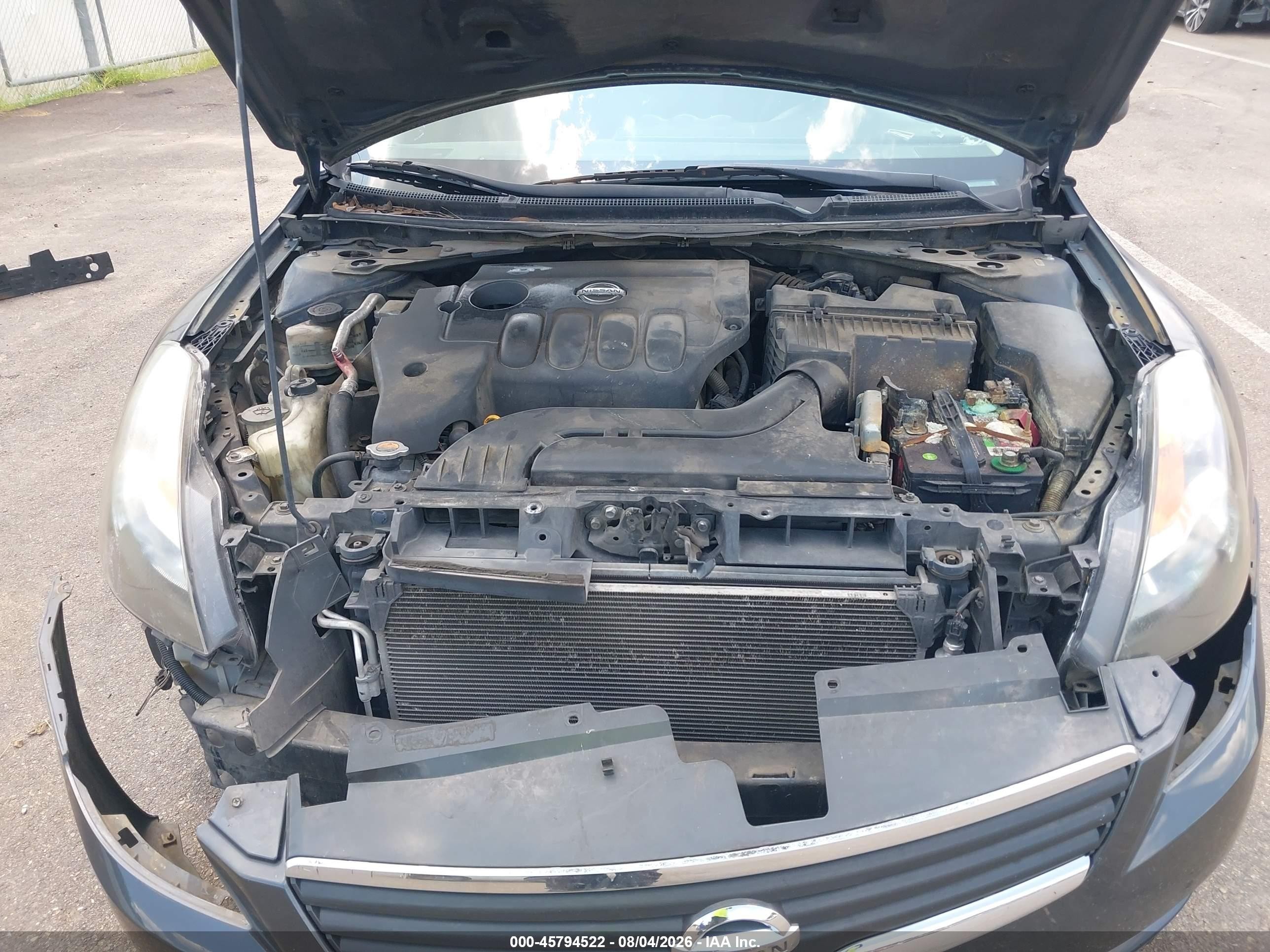 2009 Nissan Altima 2.5 S Gray vin: 1N4AL21E89N560369