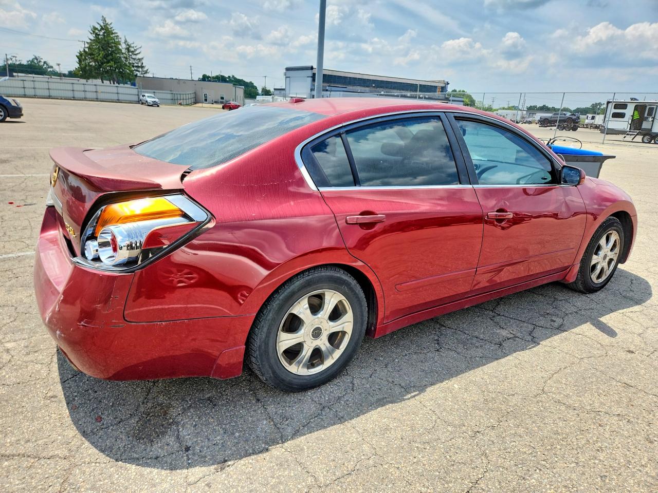 2007 Nissan Altima 2.5 Maroon vin: 1N4AL21E97C118208