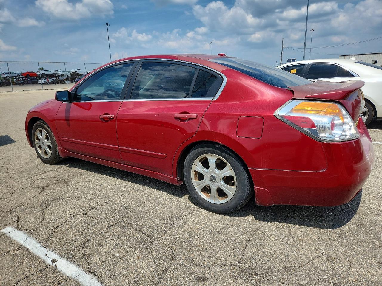 2007 Nissan Altima 2.5 Maroon vin: 1N4AL21E97C118208