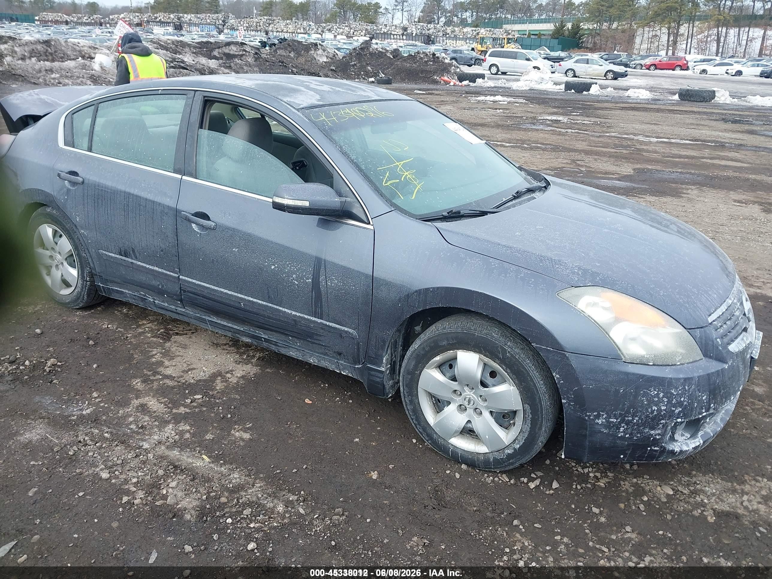 2007 Nissan Altima 2.5 S Gray vin: 1N4AL21E97C130018