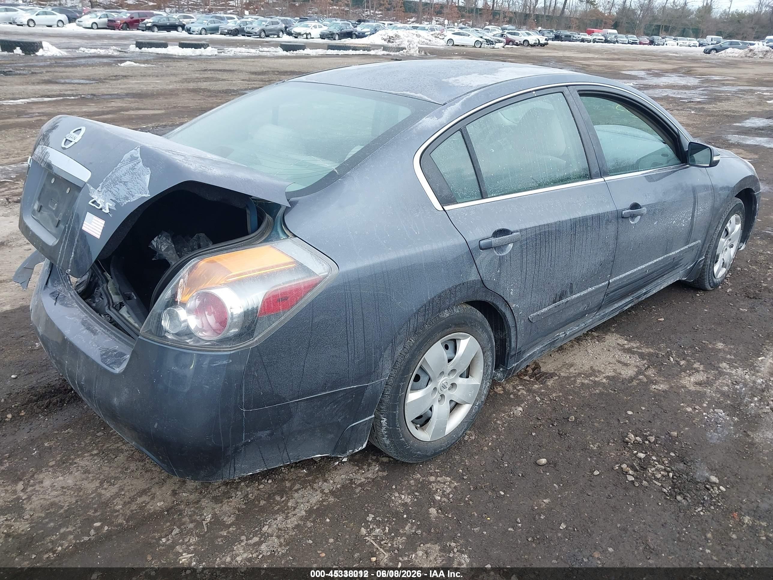 2007 Nissan Altima 2.5 S Серый vin: 1N4AL21E97C130018