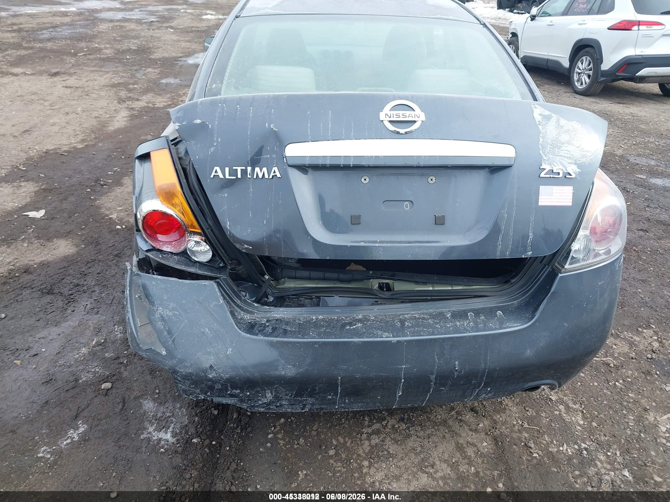 2007 Nissan Altima 2.5 S Серый vin: 1N4AL21E97C130018